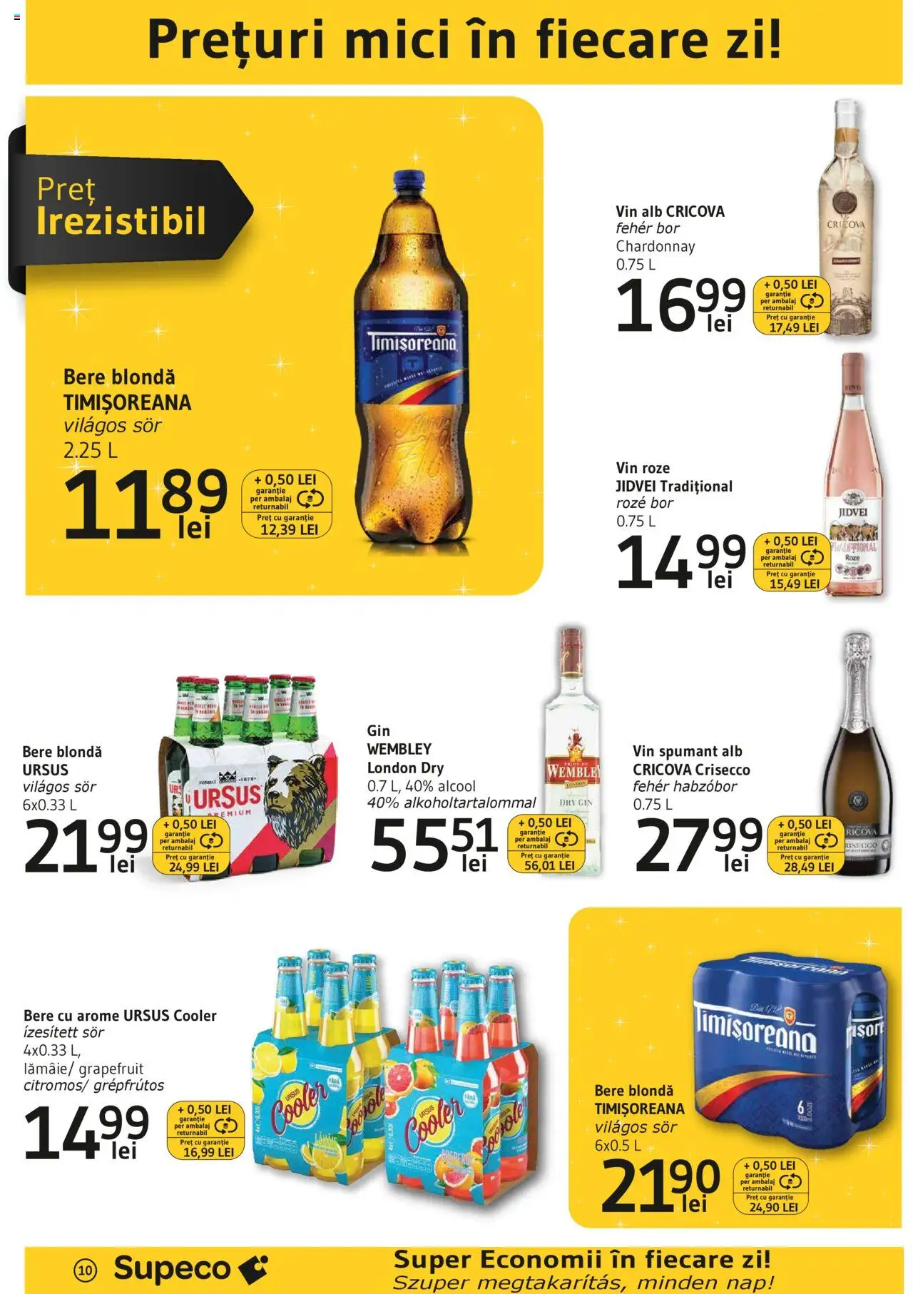 Catalog Supeco 20 Februarie - 5 Martie 2025 | Pagina 10 | Produse: Mici, Vin, Bere, Gin