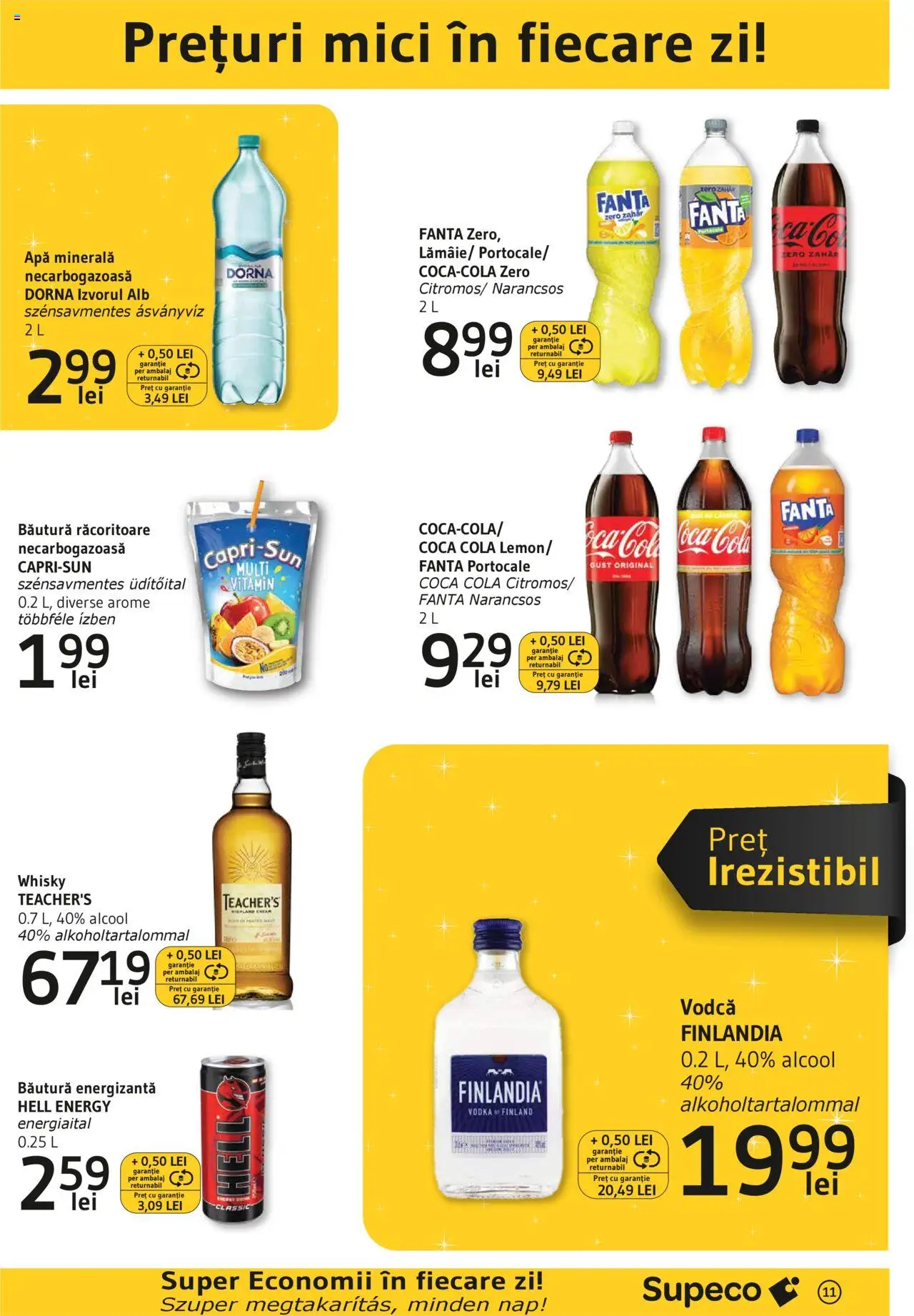 Catalog Supeco 20 Februarie - 5 Martie 2025 | Pagina 11 | Produse: Su ısıtıcı, Băutură energizantă, Vodka, Zahăr