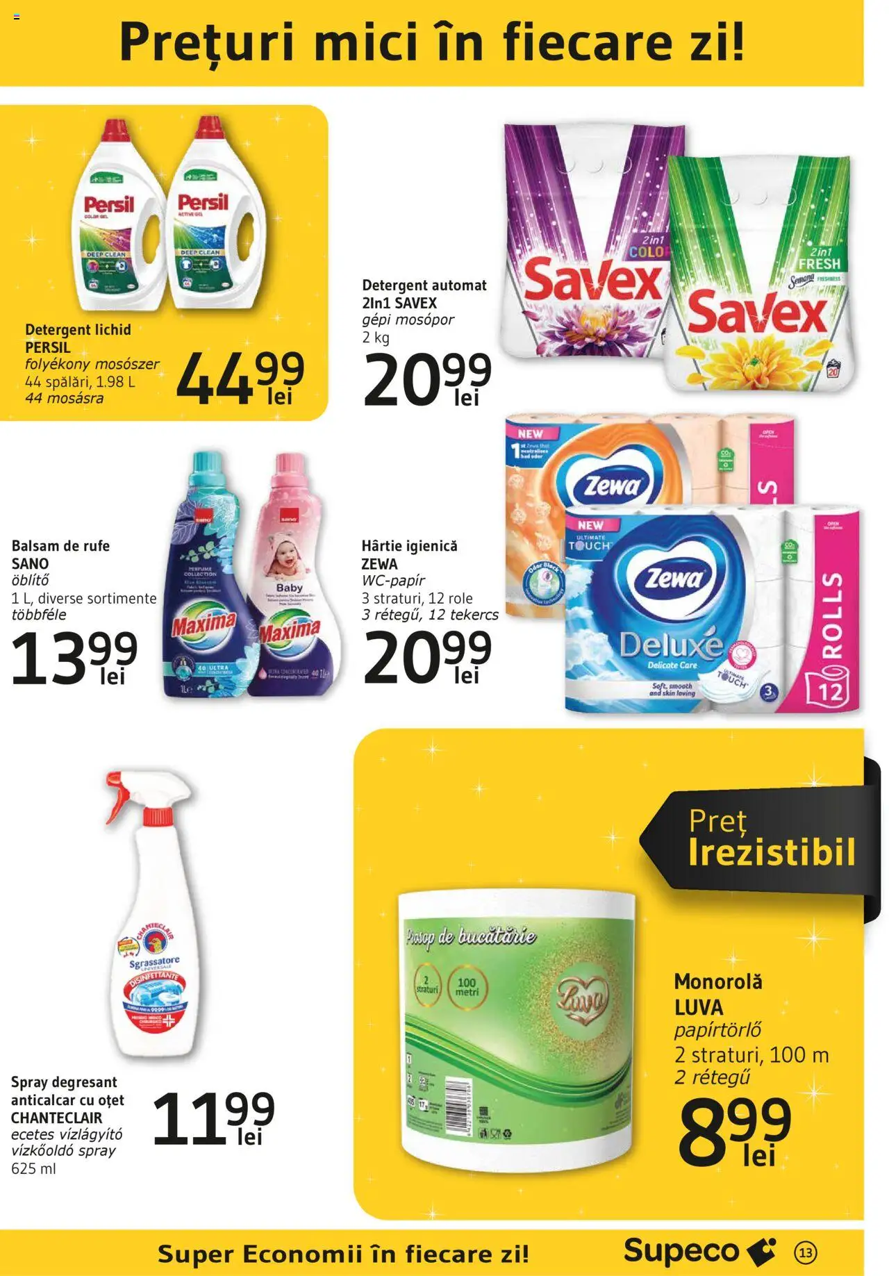 Catalog Supeco 20 Februarie - 5 Martie 2025 | Pagina 13 | Produse: Pomelo, Role, Mici, Detergent