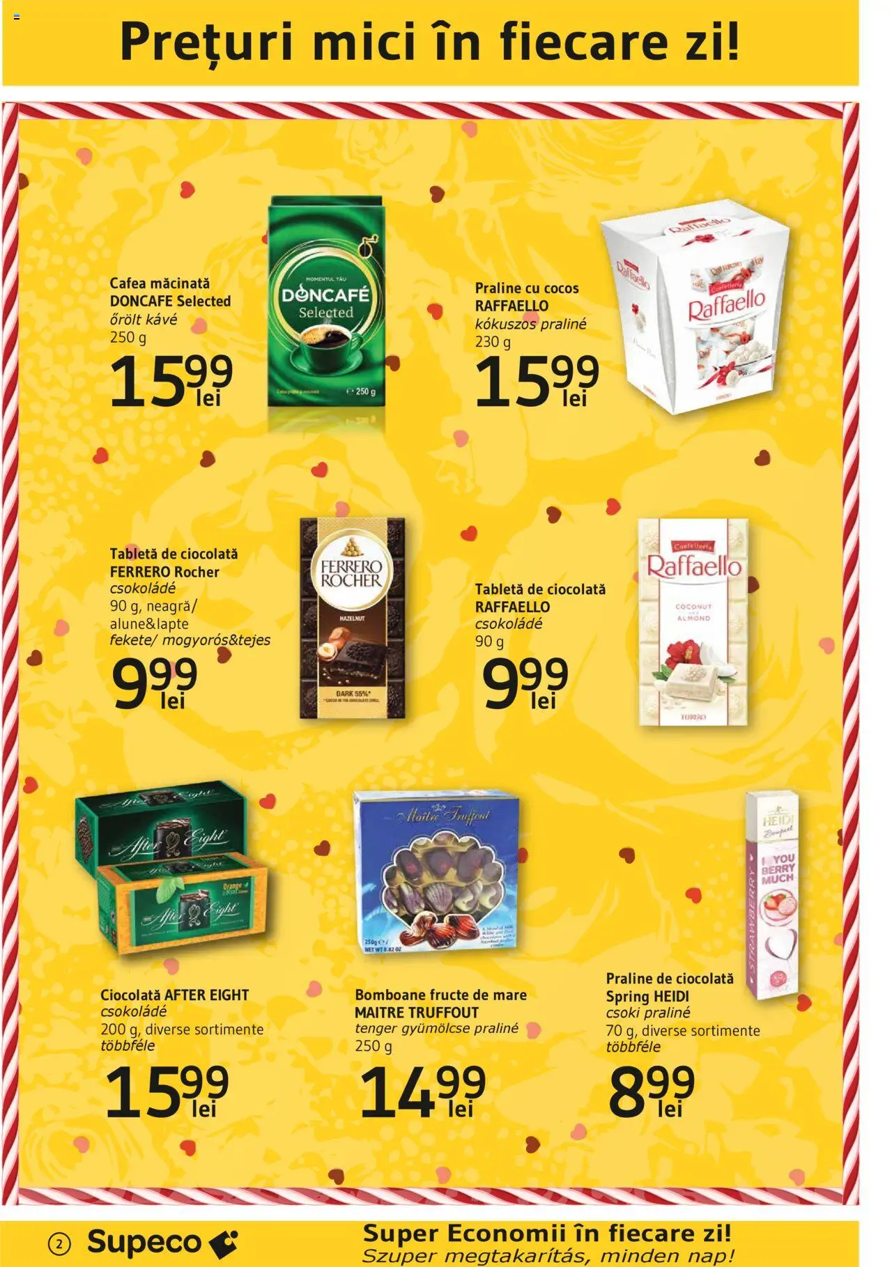 Catalog Supeco 20 Februarie - 5 Martie 2025 | Pagina 2 | Produse: Tabletă, Cafea, Bomboane, Fructe