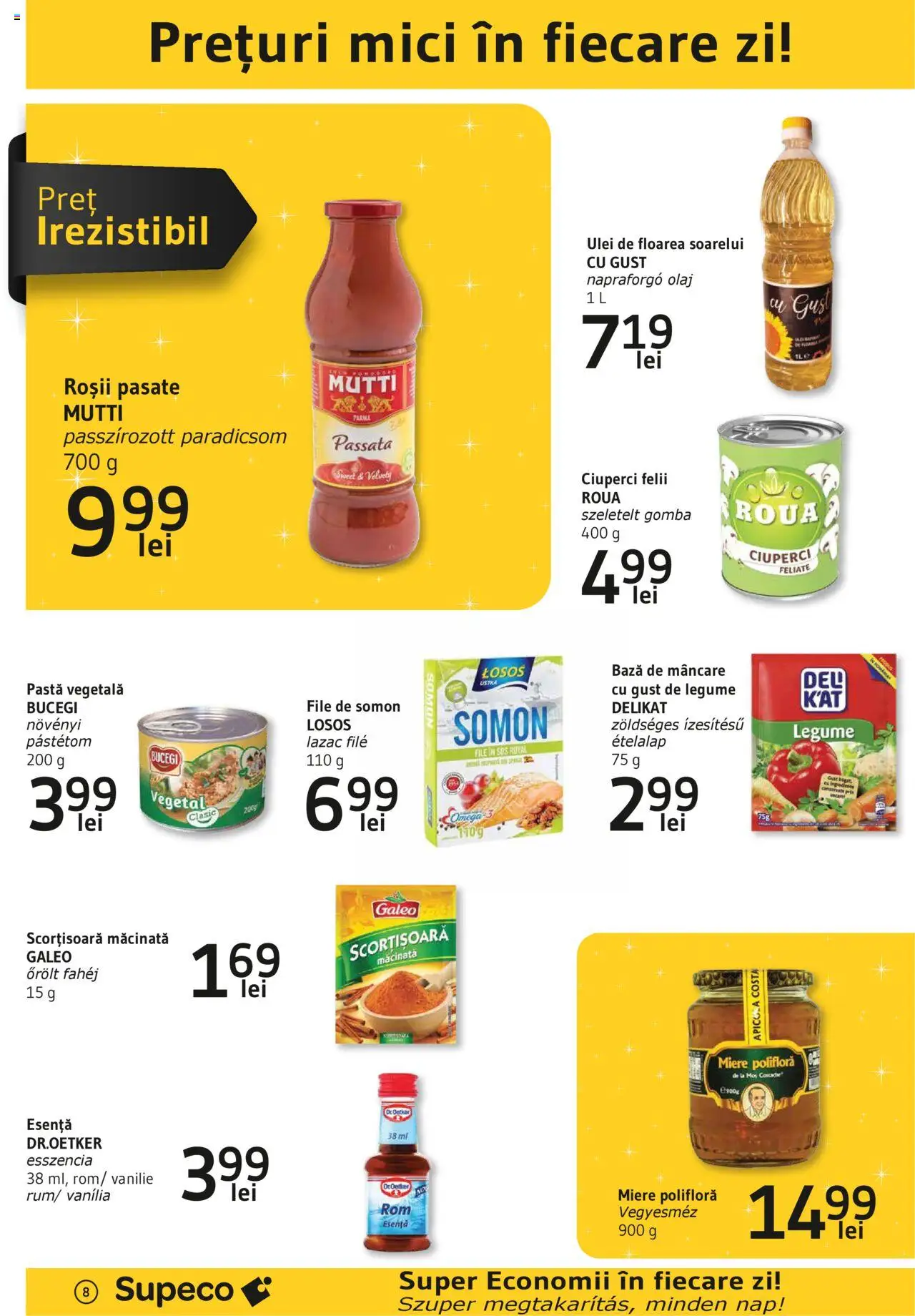 Catalog Supeco 20 Februarie - 5 Martie 2025 | Pagina 8 | Produse: Miere polifloră, Mici, Roșii, Sos