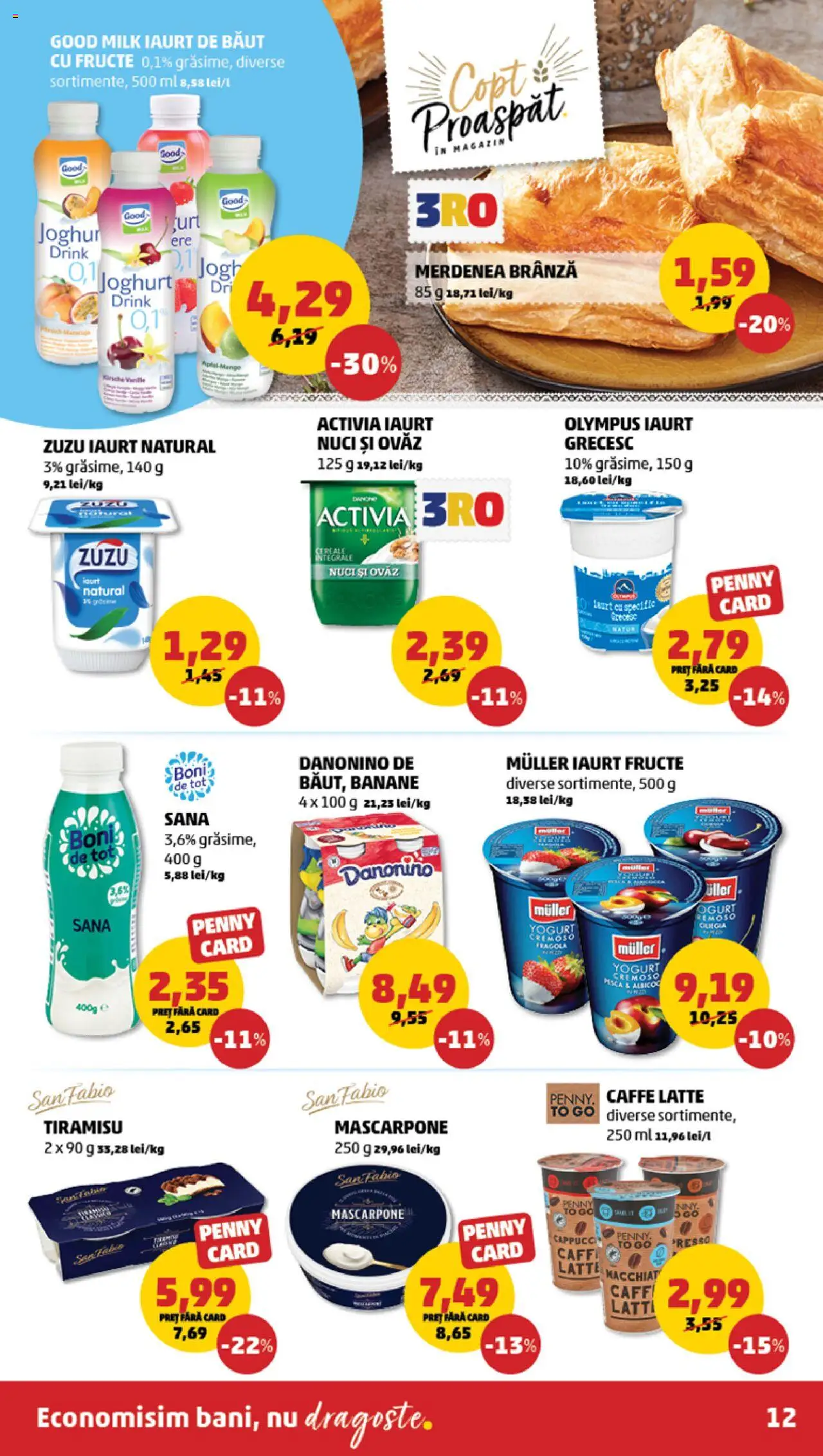 Catalog PENNY Market 19 - 25 Februarie 2025 | Pagina 12 | Produse: Pară, Brânză, Banane, Fructe