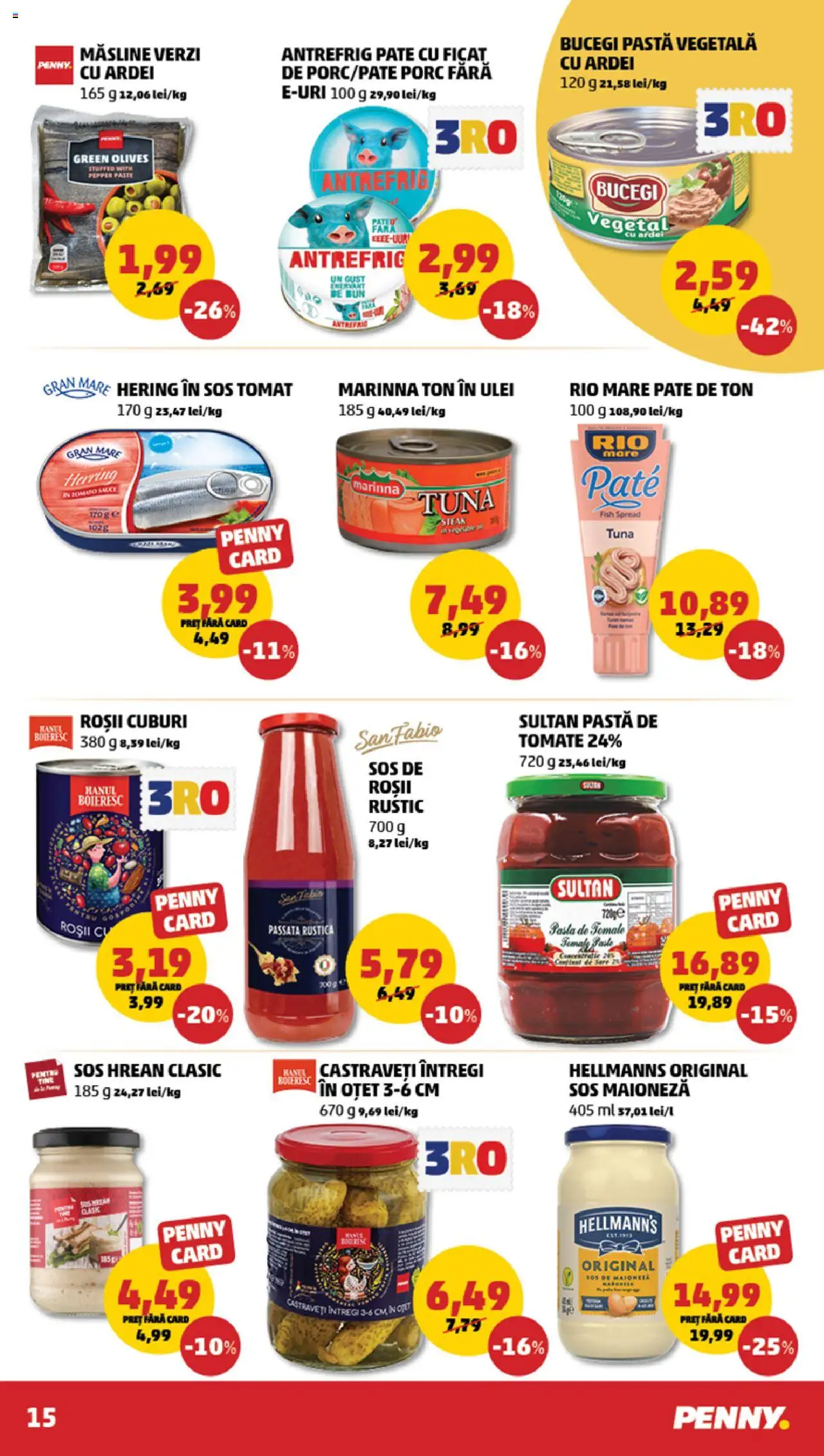 Catalog PENNY Market 19 - 25 Februarie 2025 | Pagina 15 | Produse: Pate, Măsline, Ulei, Castraveți