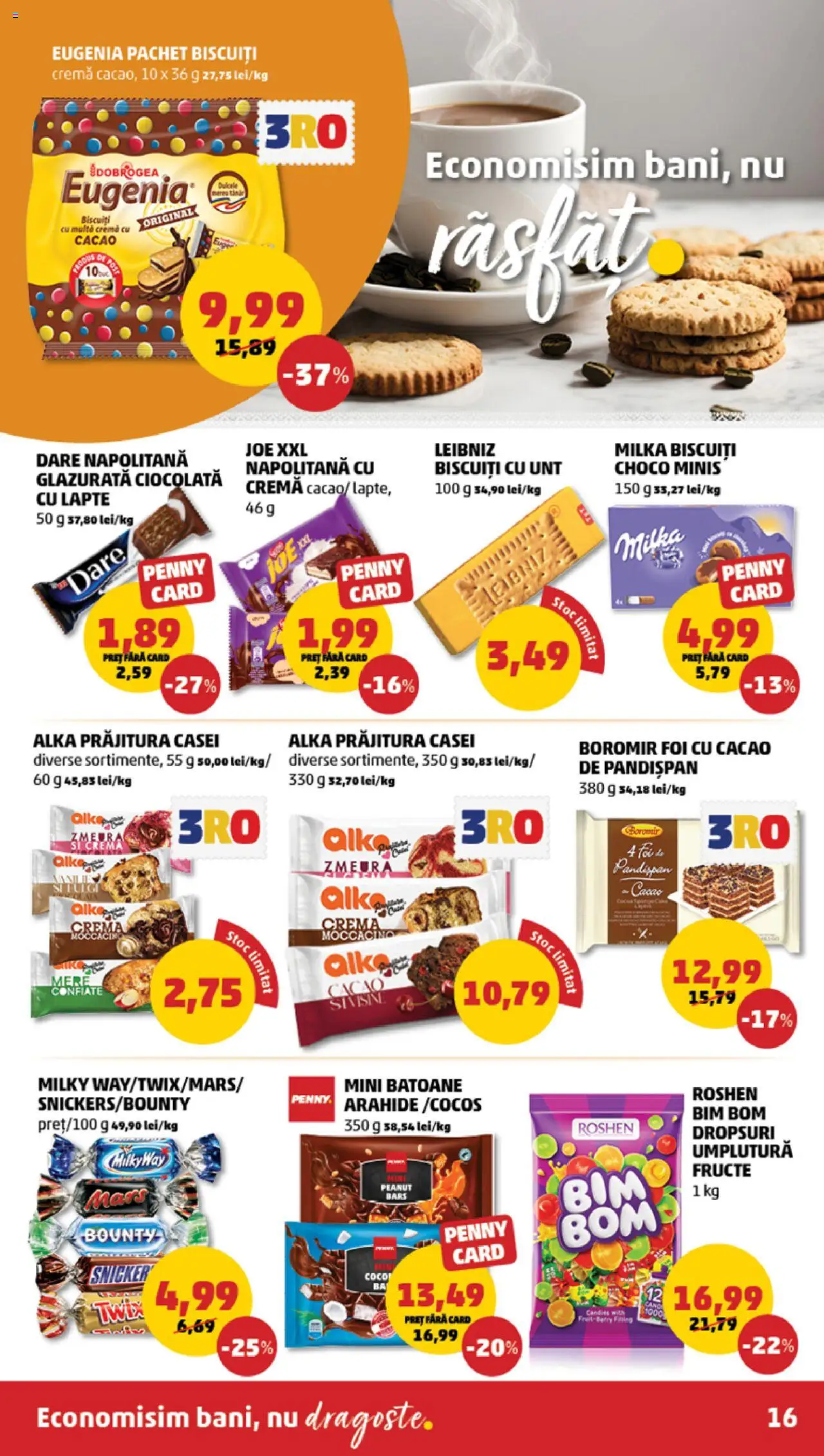 Catalog PENNY Market 19 - 25 Februarie 2025 | Pagina 16 | Produse: Zmeură, Lapte, Ciocolată, Cacao