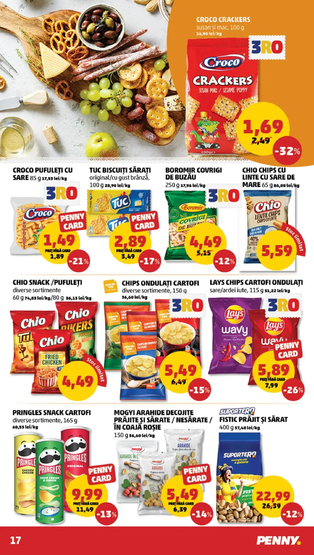 Catalog PENNY Market 19 - 25 Februarie 2025 | Pagina 17 | Produse: Arahide, Pufuleți, Fistic, Cartofi