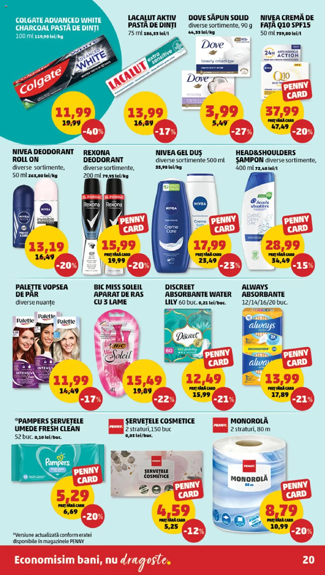 Catalog PENNY Market 19 - 25 Februarie 2025 | Pagina 20 | Produse: Vopsea, Șampon, Săpun, Absorbante