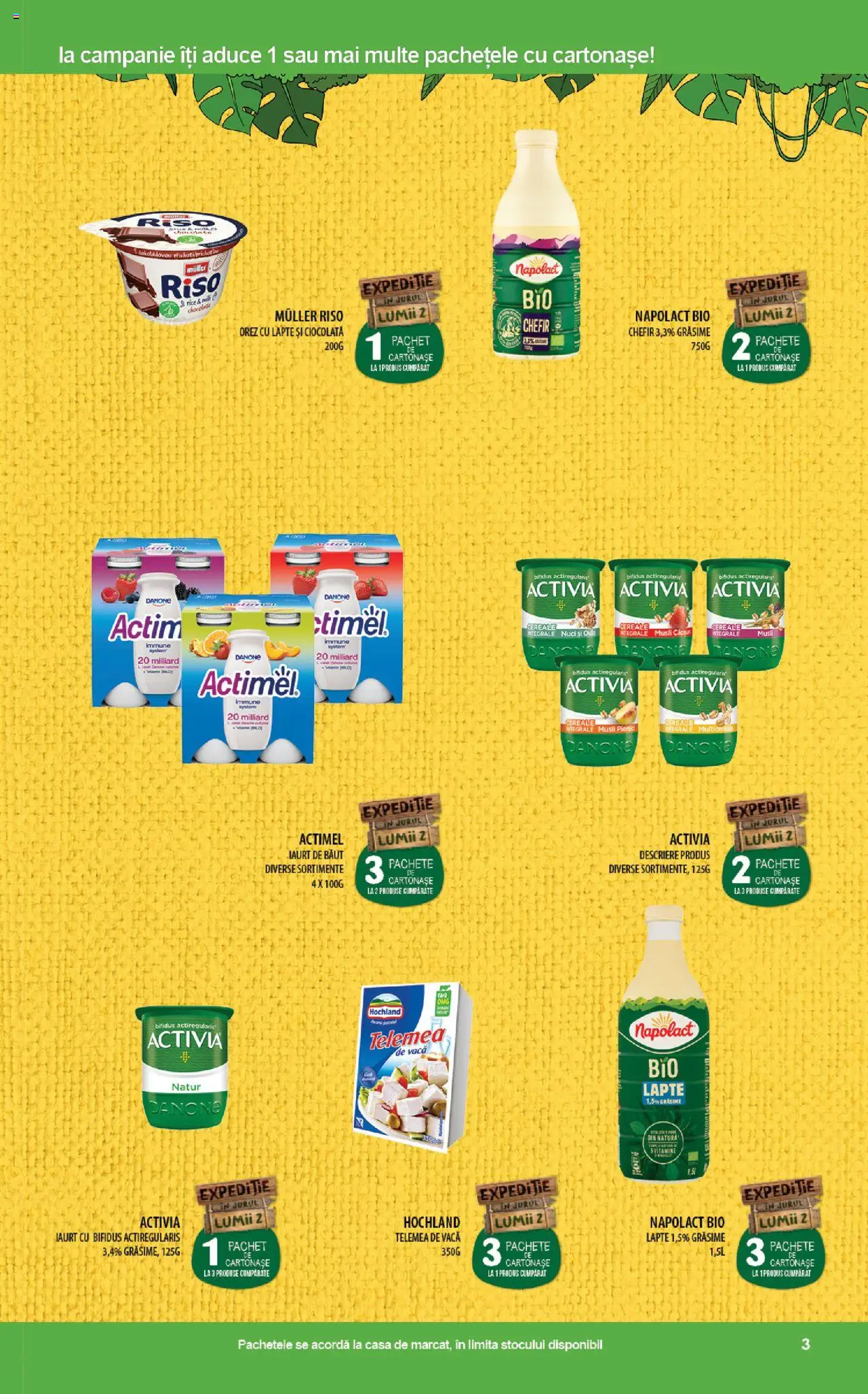 Catalog Mega Image 27 Februarie - 12 Martie 2025 | Pagina 3 | Produse: Şerit ödül, Lapte, Iaurt, Cereale