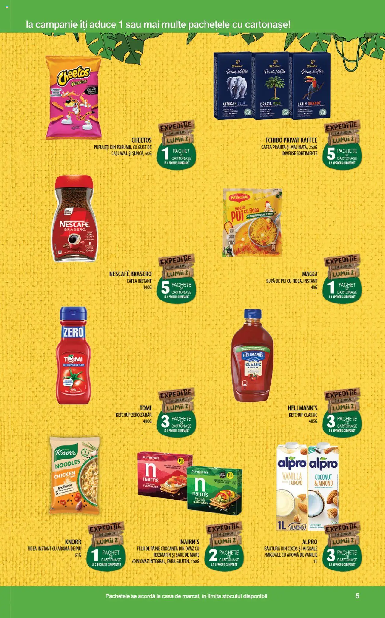 Catalog Mega Image 27 Februarie - 12 Martie 2025 | Pagina 5 | Produse: Migdale, Pâine, Pufuleți, Noodles