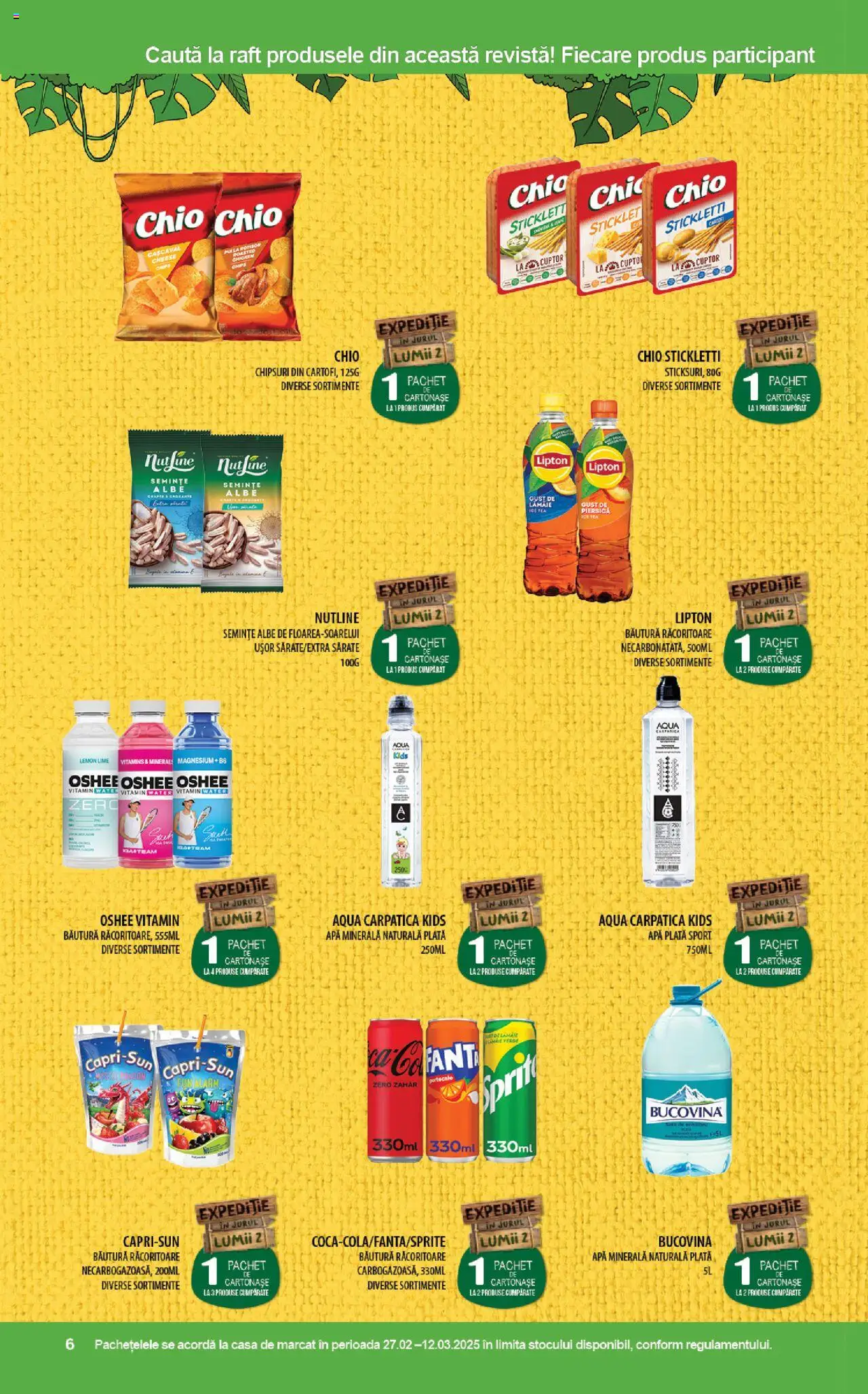 Catalog Mega Image 27 Februarie - 12 Martie 2025 | Pagina 6 | Produse: Piersică, Raft, Bacon, Zahăr