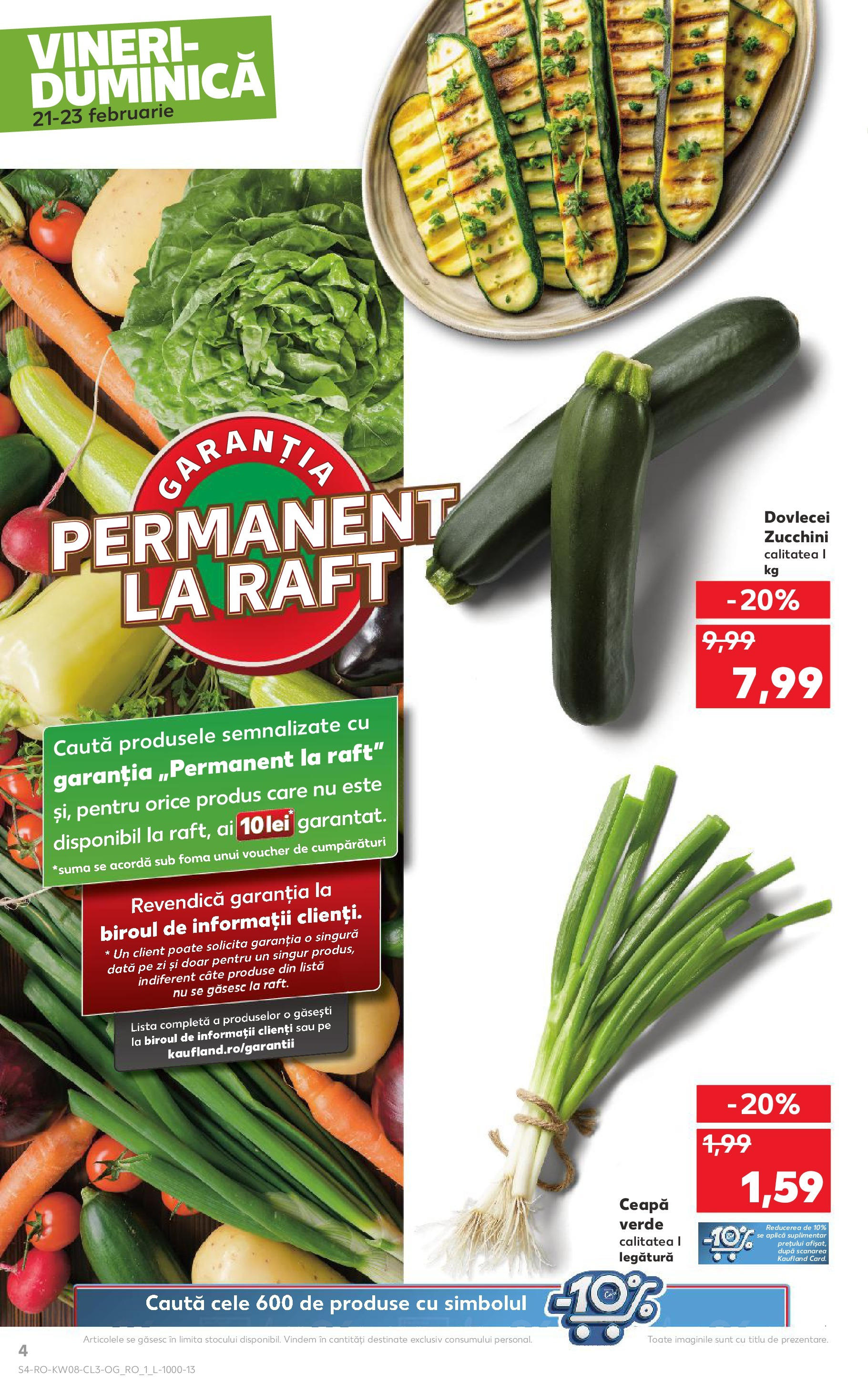 Catalog Kaufland 21 - 23 Februarie 2025 | Pagina 4 | Produse: Raft, Ceapă