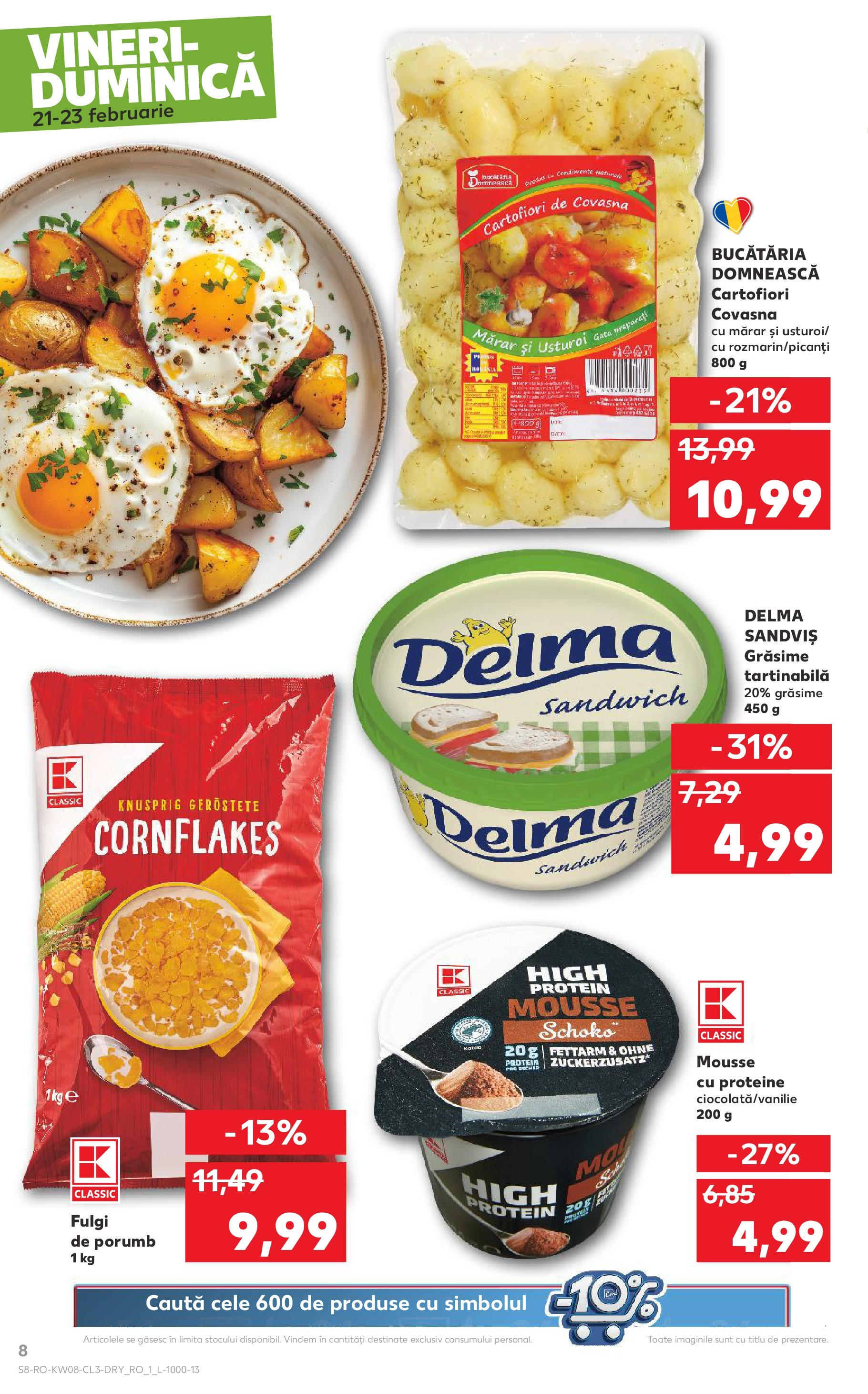 Catalog Kaufland 21 - 23 Februarie 2025 | Pagina 8 | Produse: Bahçe aydınlatması, Masaüstü kılıfı, Fulgi, Porumb