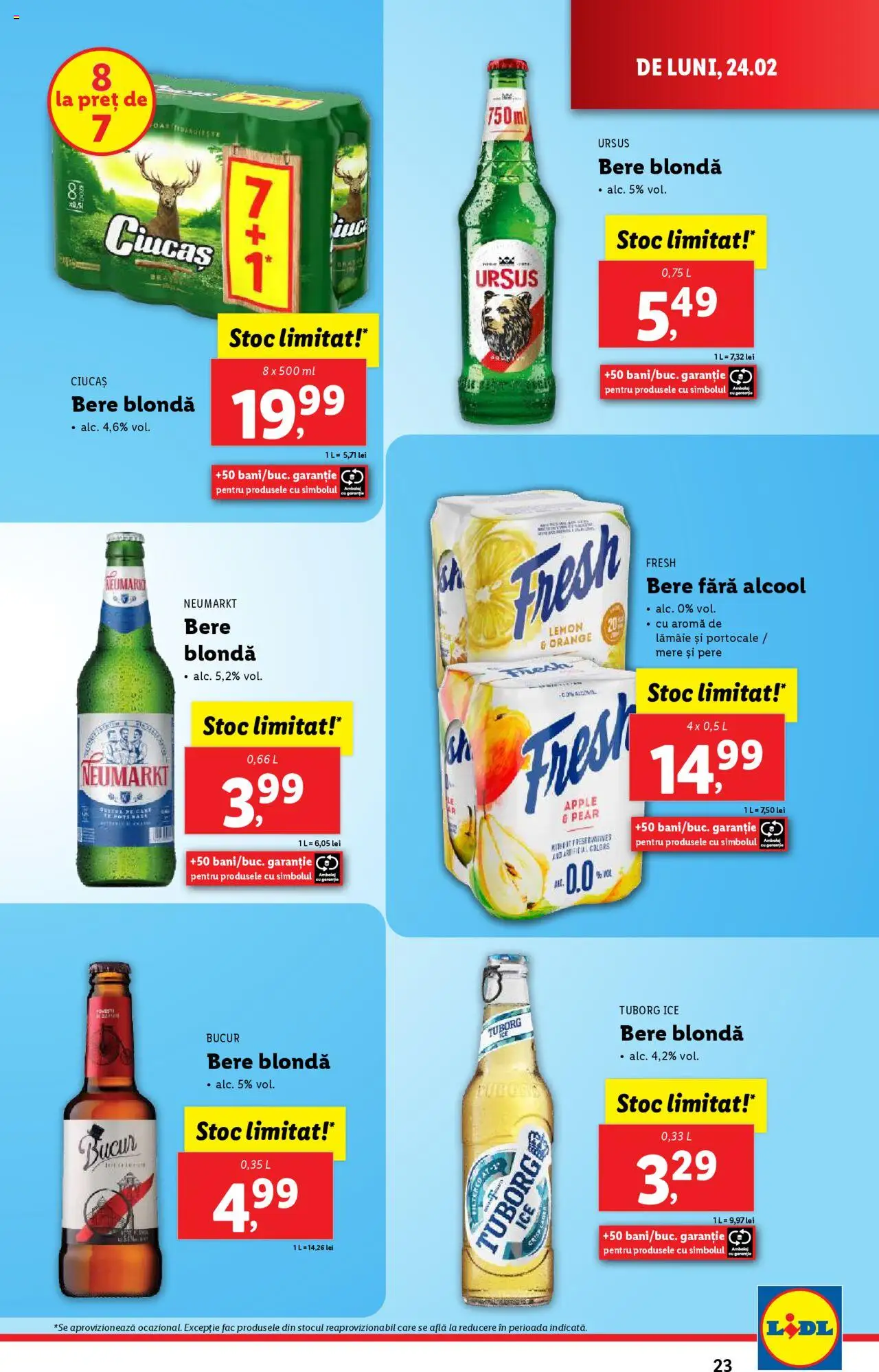 Catalog LIDL 24 Februarie - 2 Martie 2025 | Pagina 23 | Produse: Babak, Apple, Bere, Portocale