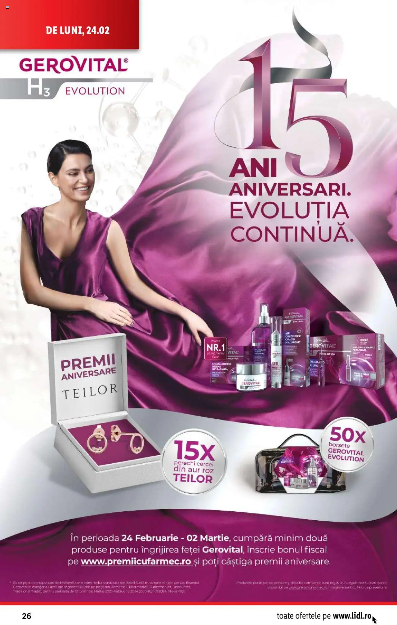 Catalog LIDL 24 Februarie - 2 Martie 2025 | Pagina 26 | Produse: Cercei, Borsete, Pate, Cremă