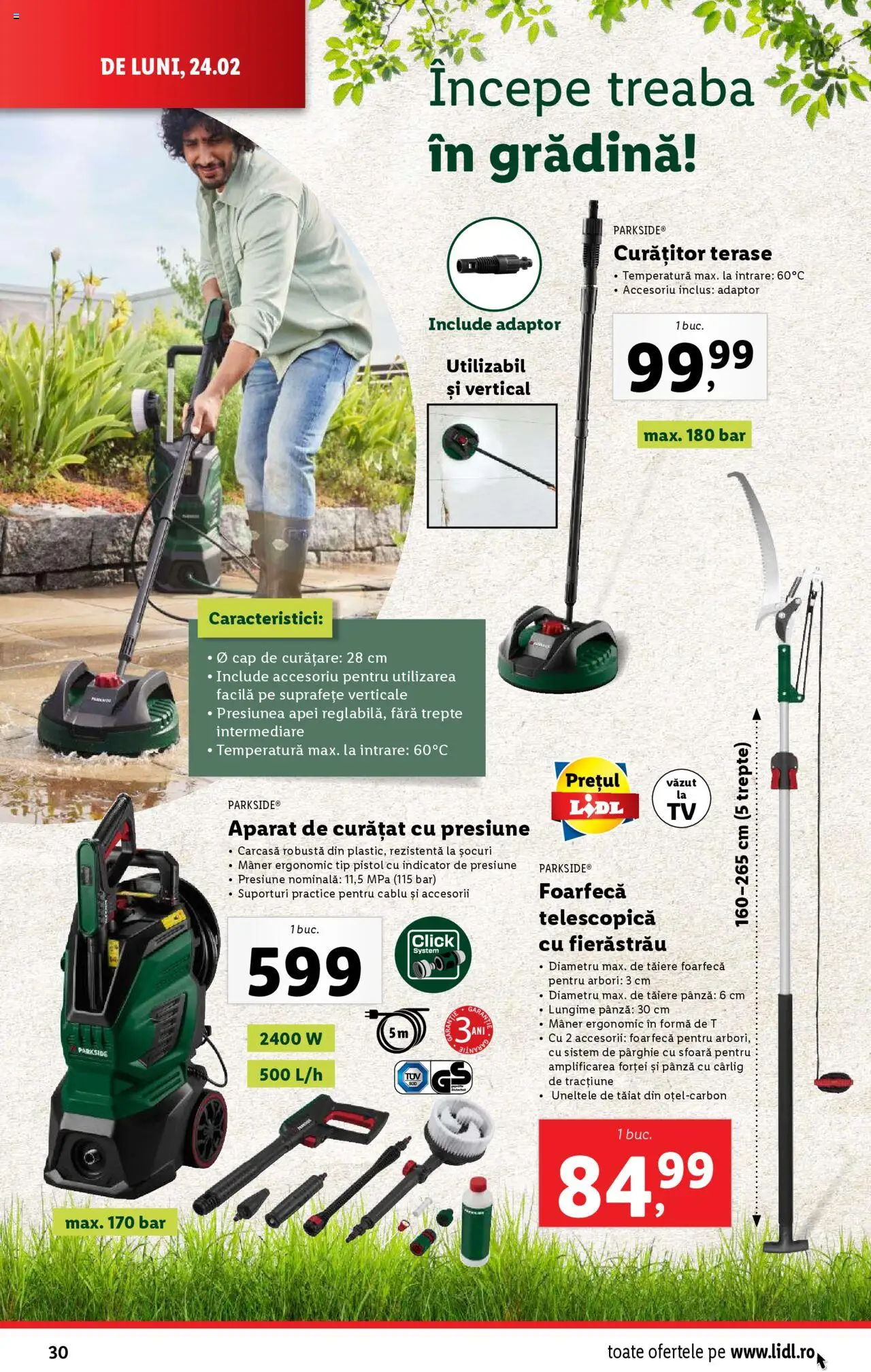 Catalog LIDL 24 Februarie - 2 Martie 2025 | Pagina 30 | Produse: Cablu, Carcasă, Adaptor, Mâner