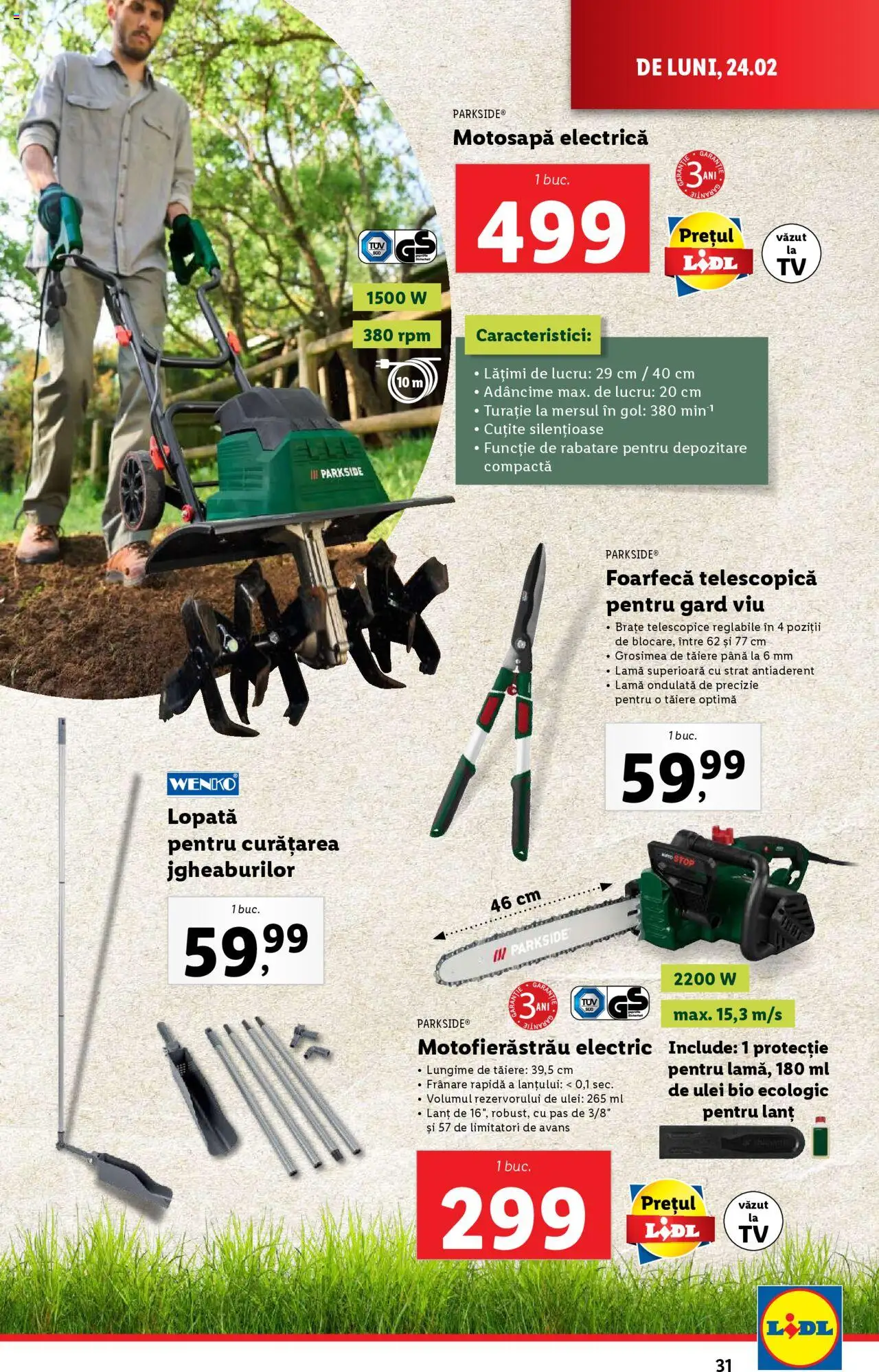 Catalog LIDL 24 Februarie - 2 Martie 2025 | Pagina 31 | Produse: Şerit ödül, Ulei