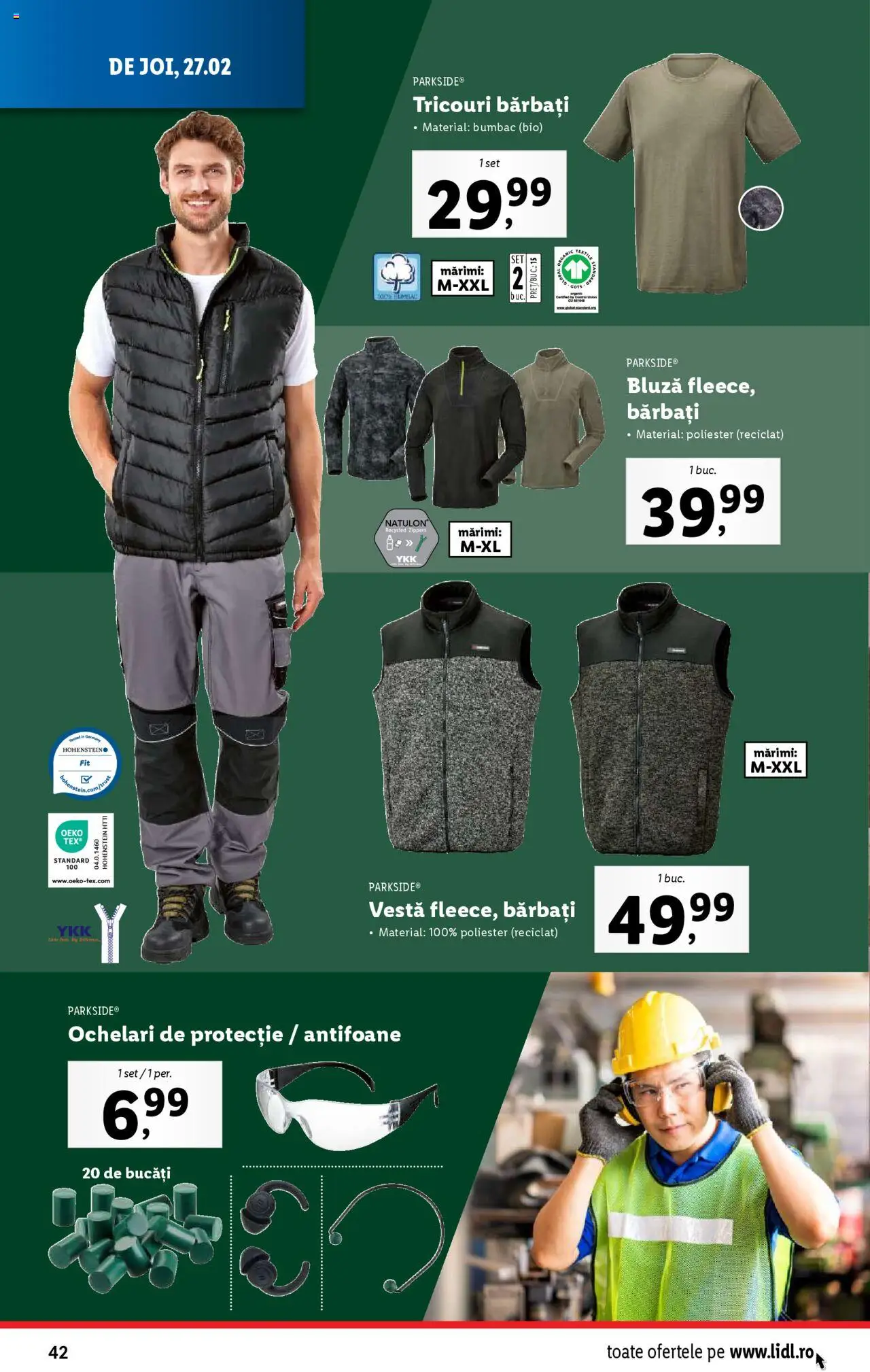 Catalog LIDL 24 Februarie - 2 Martie 2025 | Pagina 42 | Produse: Şerit ödül, Ochelari, Bluză, Vestă