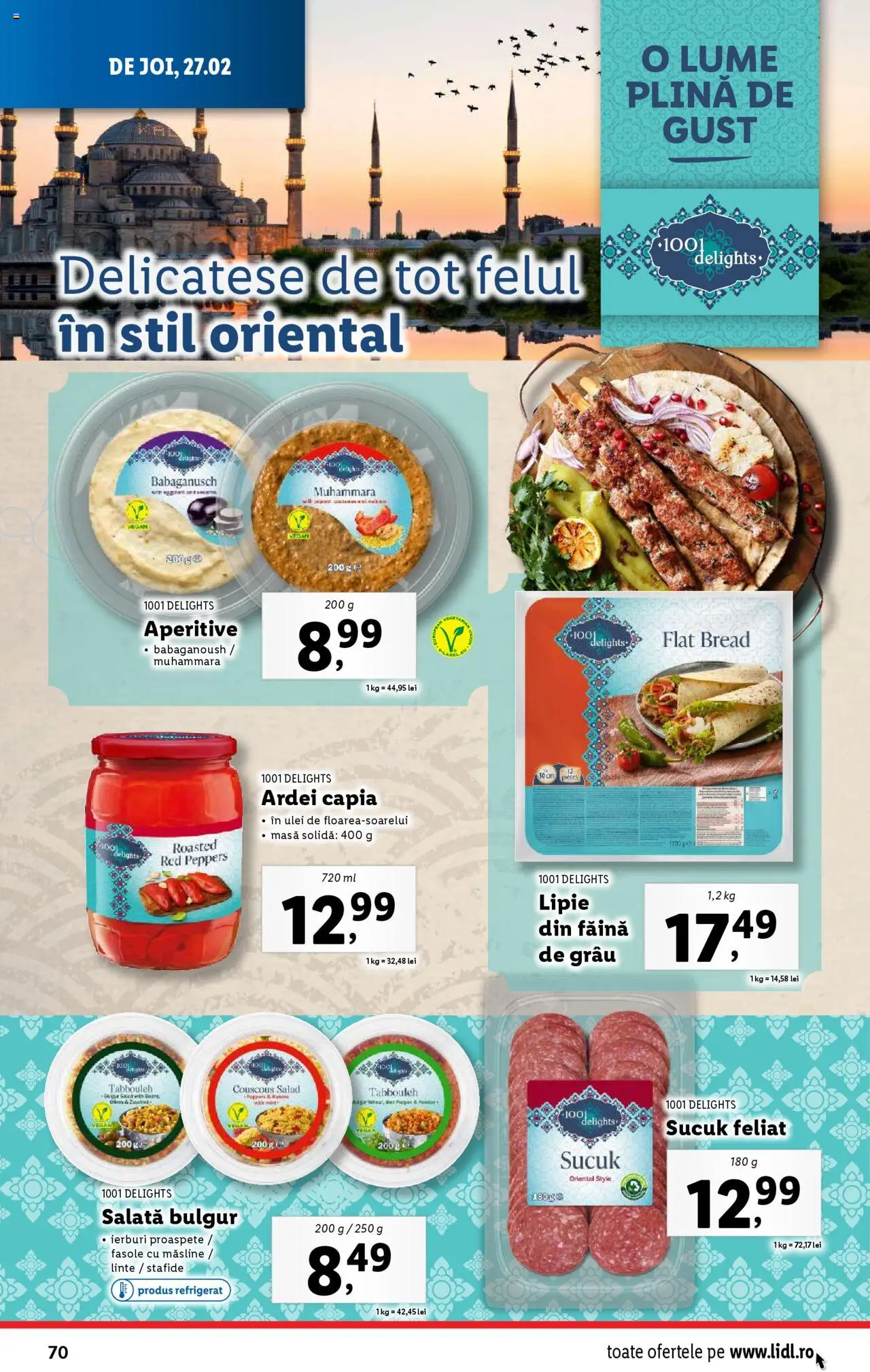 Catalog LIDL 24 Februarie - 2 Martie 2025 | Pagina 70 | Produse: Masă, Ardei, Ulei, Salată