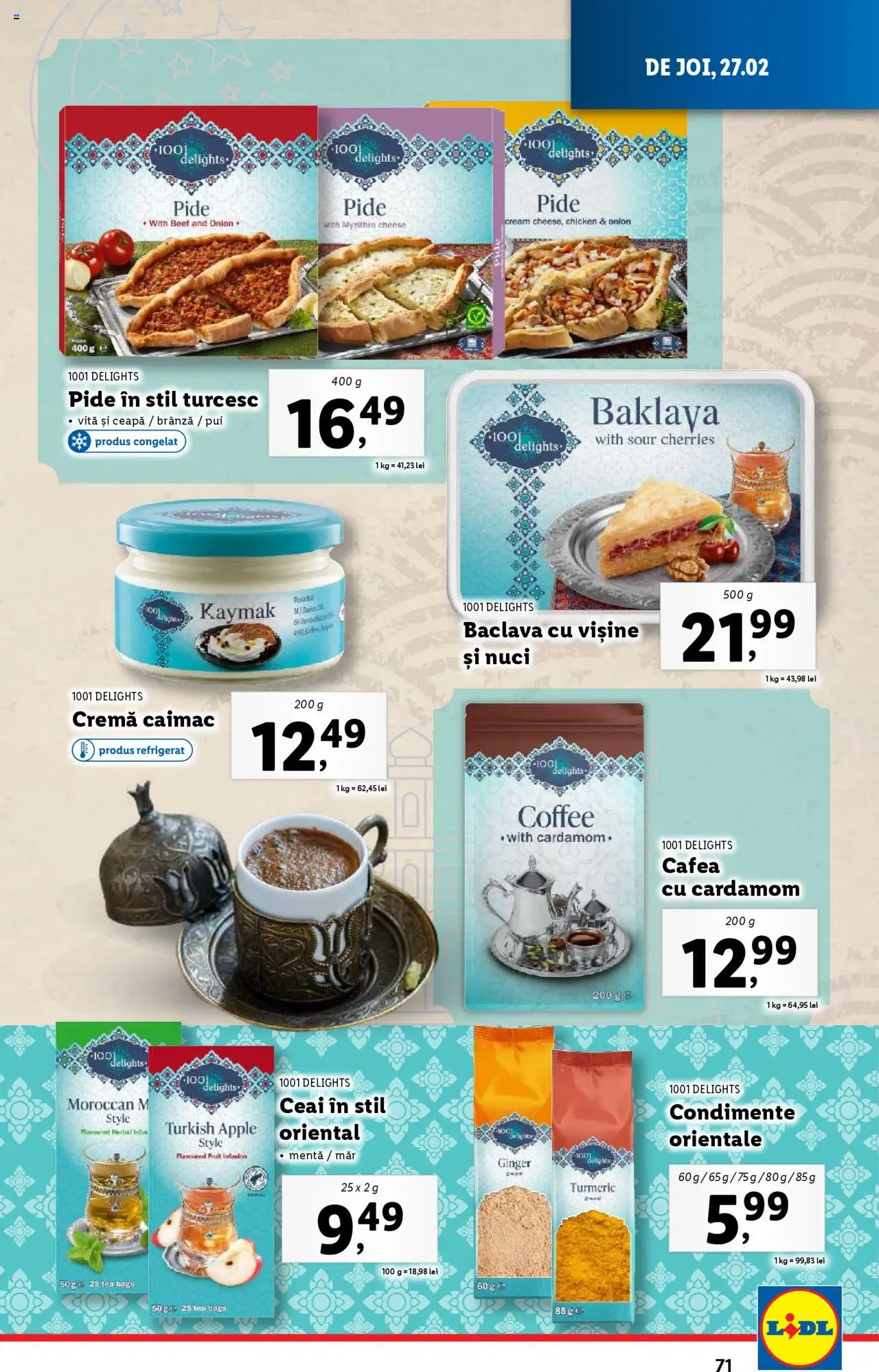 Catalog LIDL 24 Februarie - 2 Martie 2025 | Pagina 71 | Produse: Cremă, Apple, Ceai, Ceapă