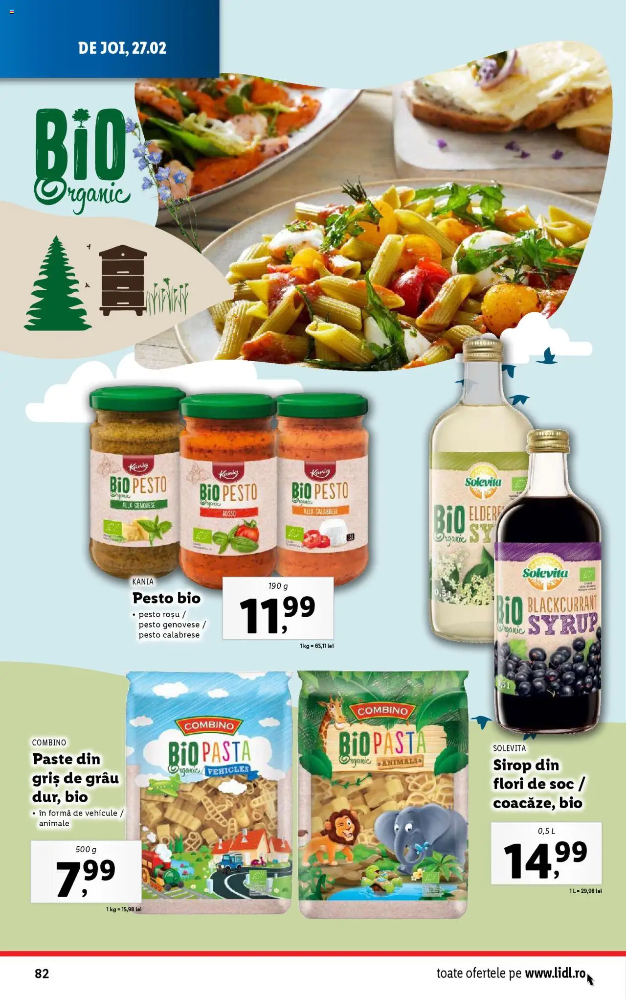 Catalog LIDL 24 Februarie - 2 Martie 2025 | Pagina 82 | Produse: Şerit ödül, Paste, Sirop