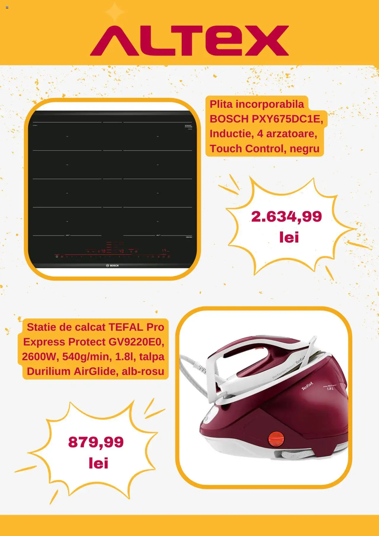 Catalog Altex 20 - 26 Februarie 2025 | Pagina 6 | Produse: Plită
