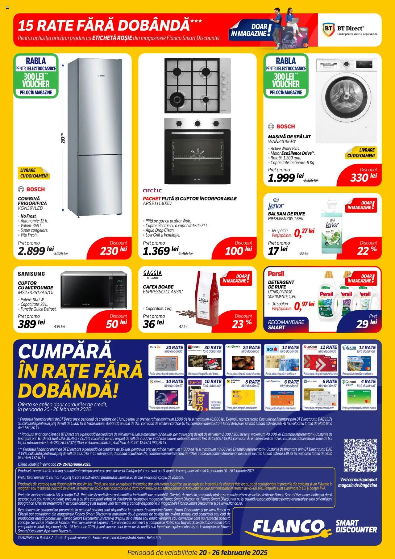 Catalog Flanco 20 - 26 Februarie 2025 | Pagina 8 | Produse: Mașină De Spălat, Cuptor, Balsam, Cafea