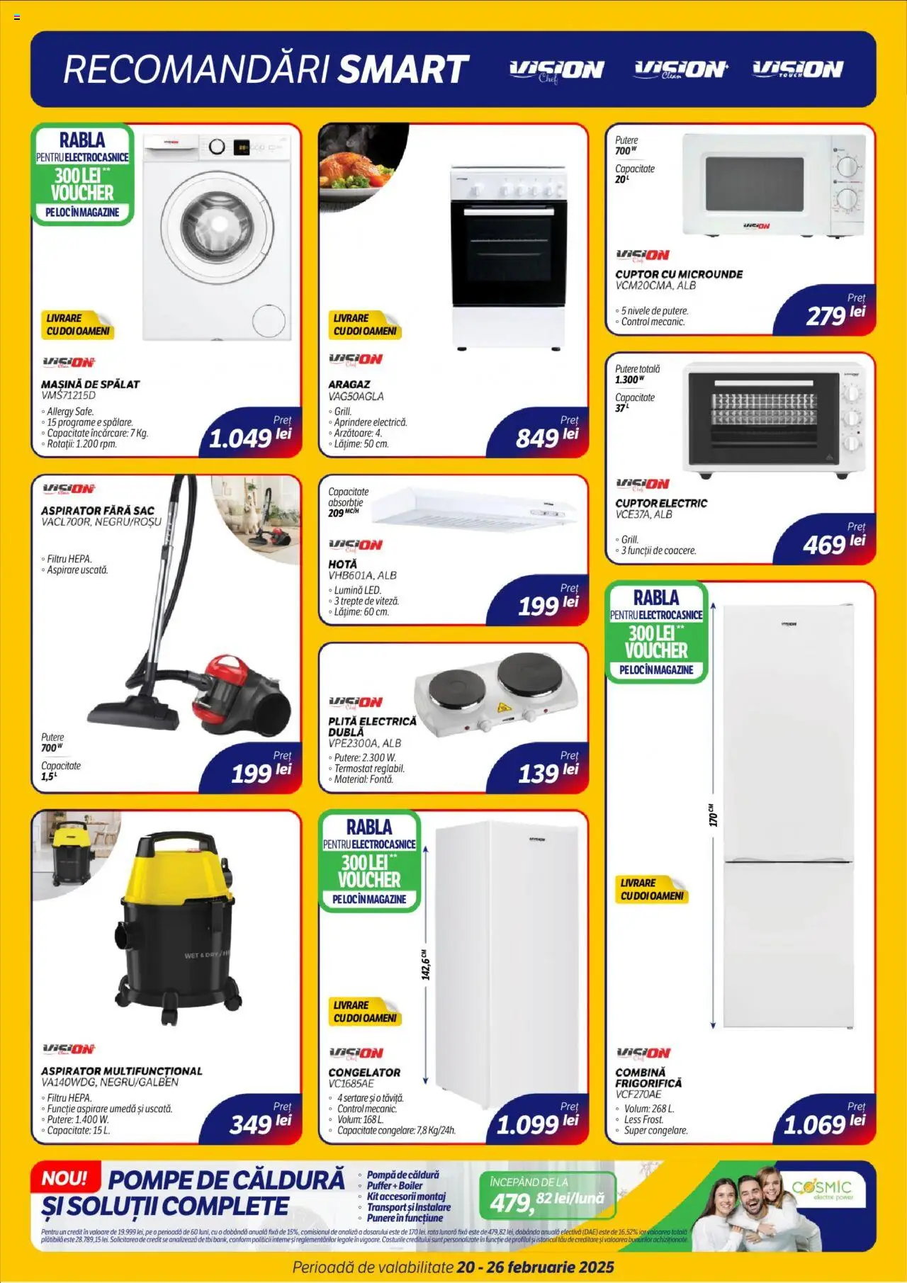 Catalog Flanco 20 - 26 Februarie 2025 | Pagina 9 | Produse: Boiler, Hotă, Mașină De Spălat, Aspirator