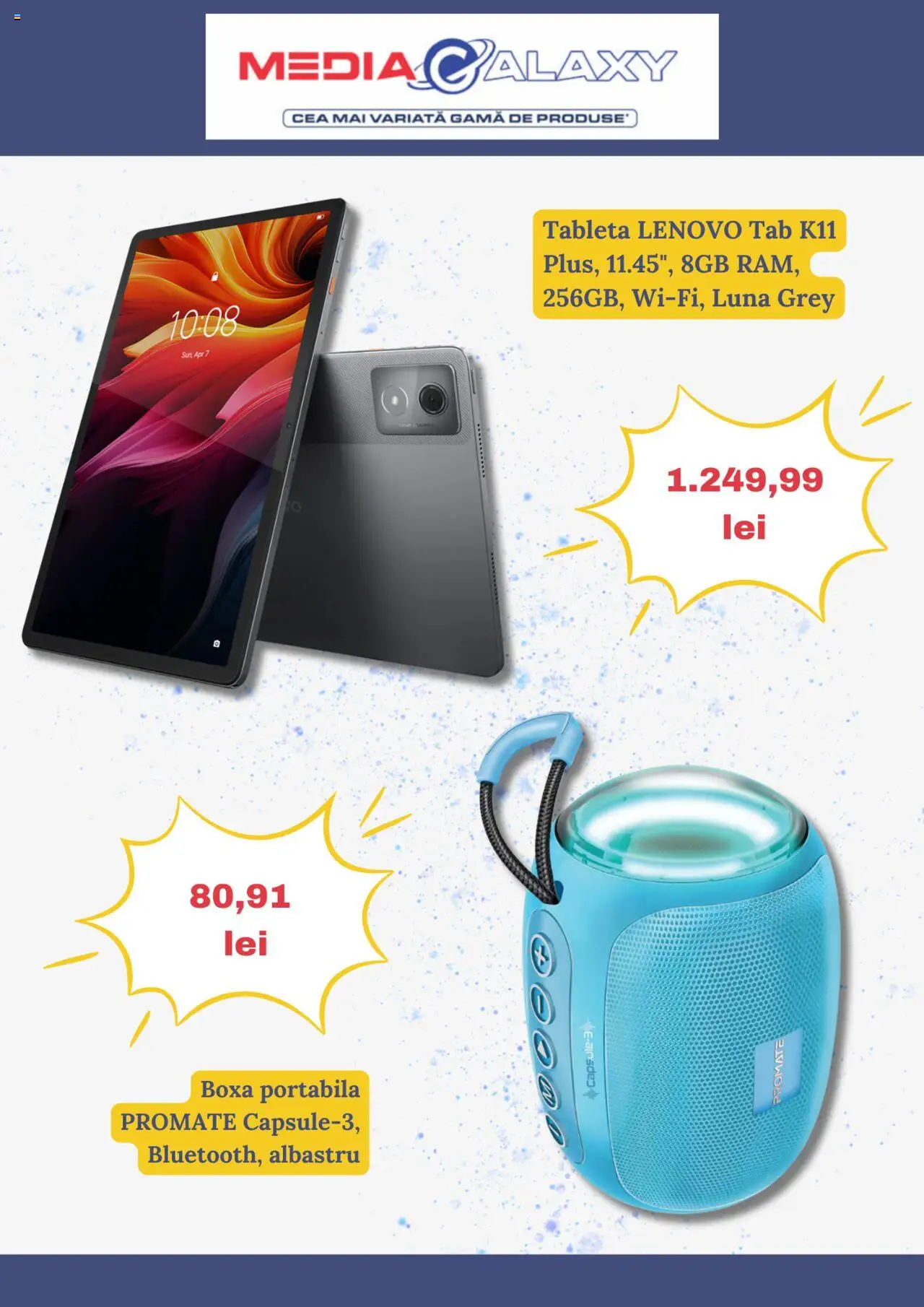 Catalog Media Galaxy 20 - 26 Februarie 2025 | Pagina 2 | Produse: Tabletă, Boxă portabilă