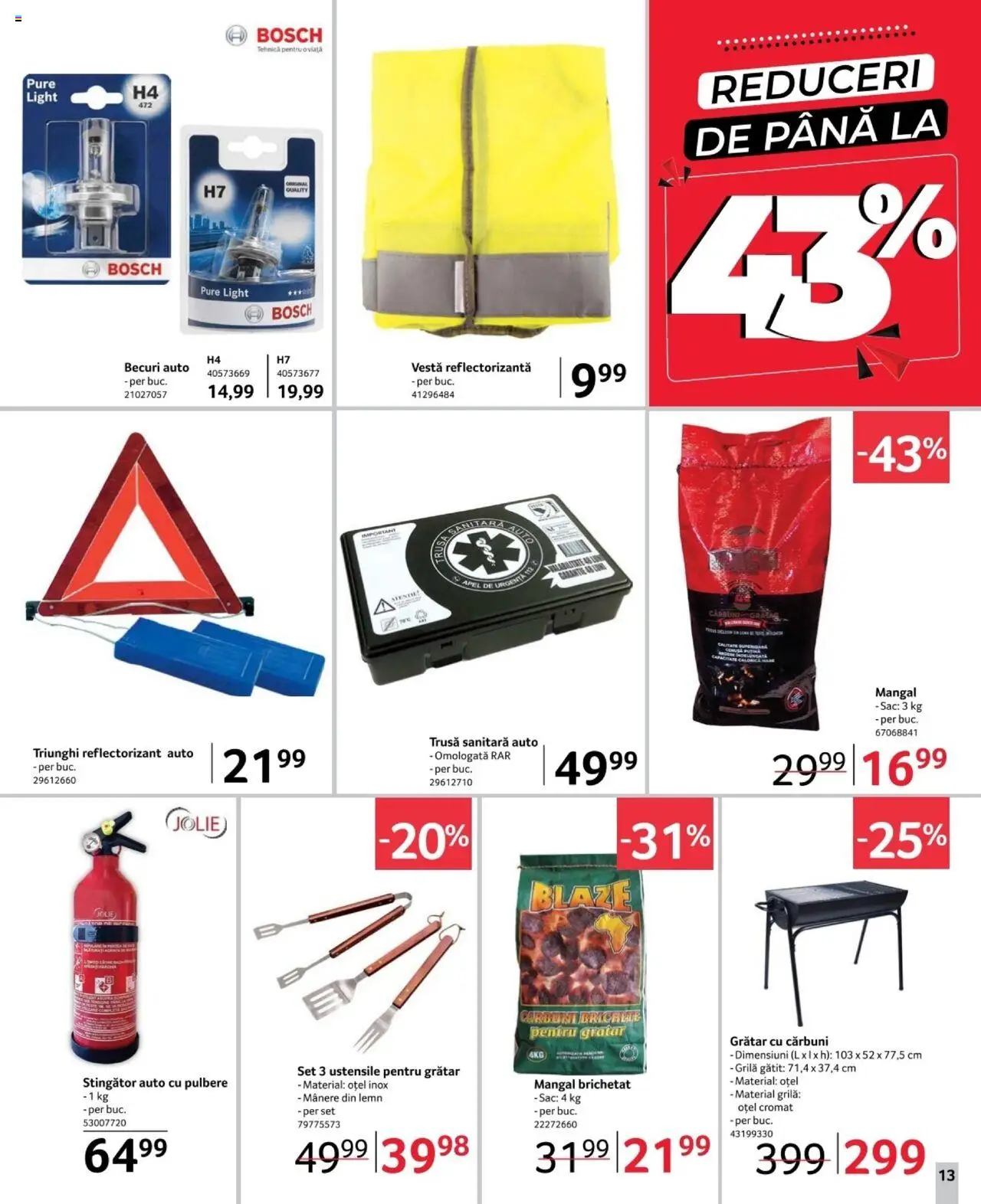 Catalog Selgros 21 Februarie - 6 Martie 2025 | Pagina 13 | Produse: Grătar, Vestă