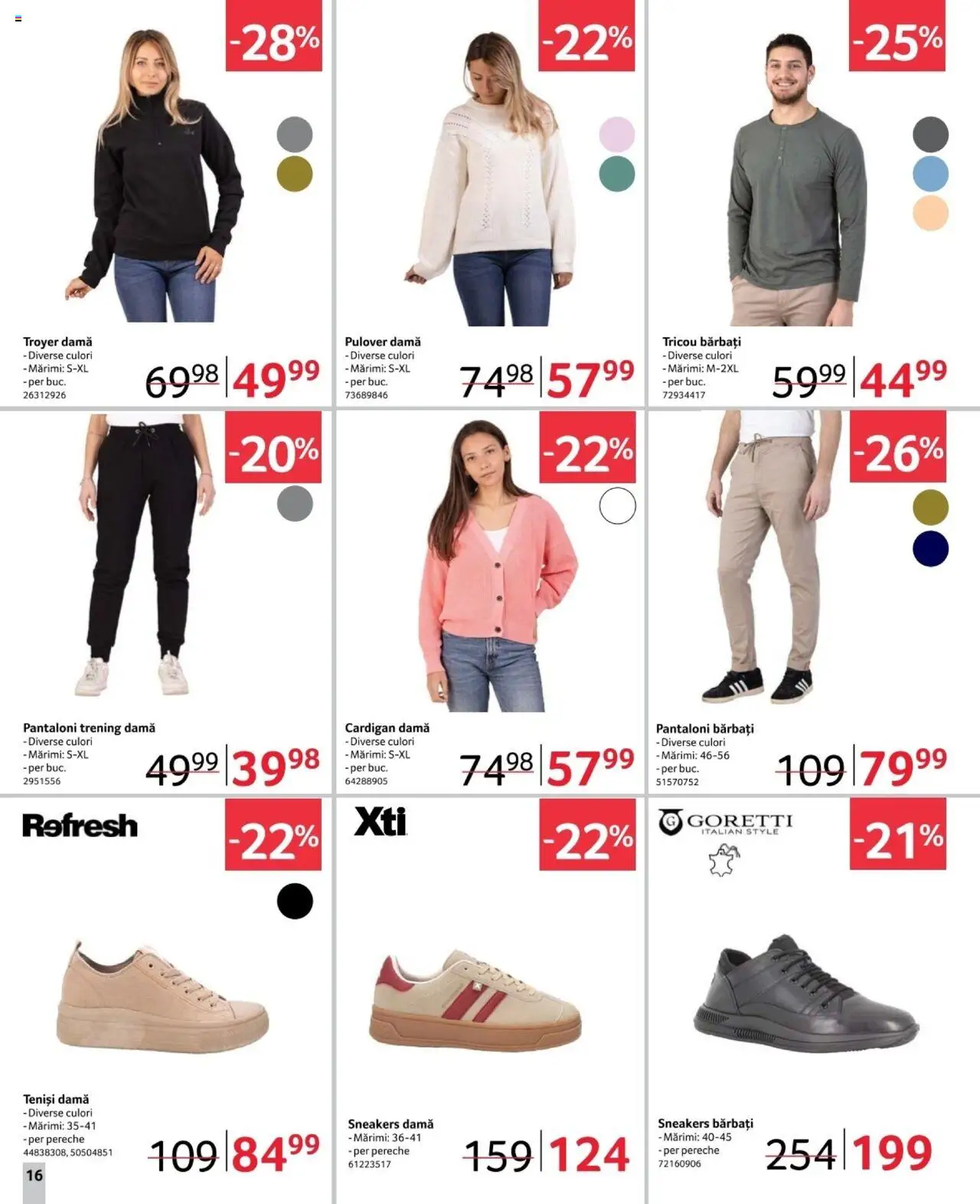 Catalog Selgros 21 Februarie - 6 Martie 2025 | Pagina 16 | Produse: Delgeç, Cardigan, Pulover, Pantaloni