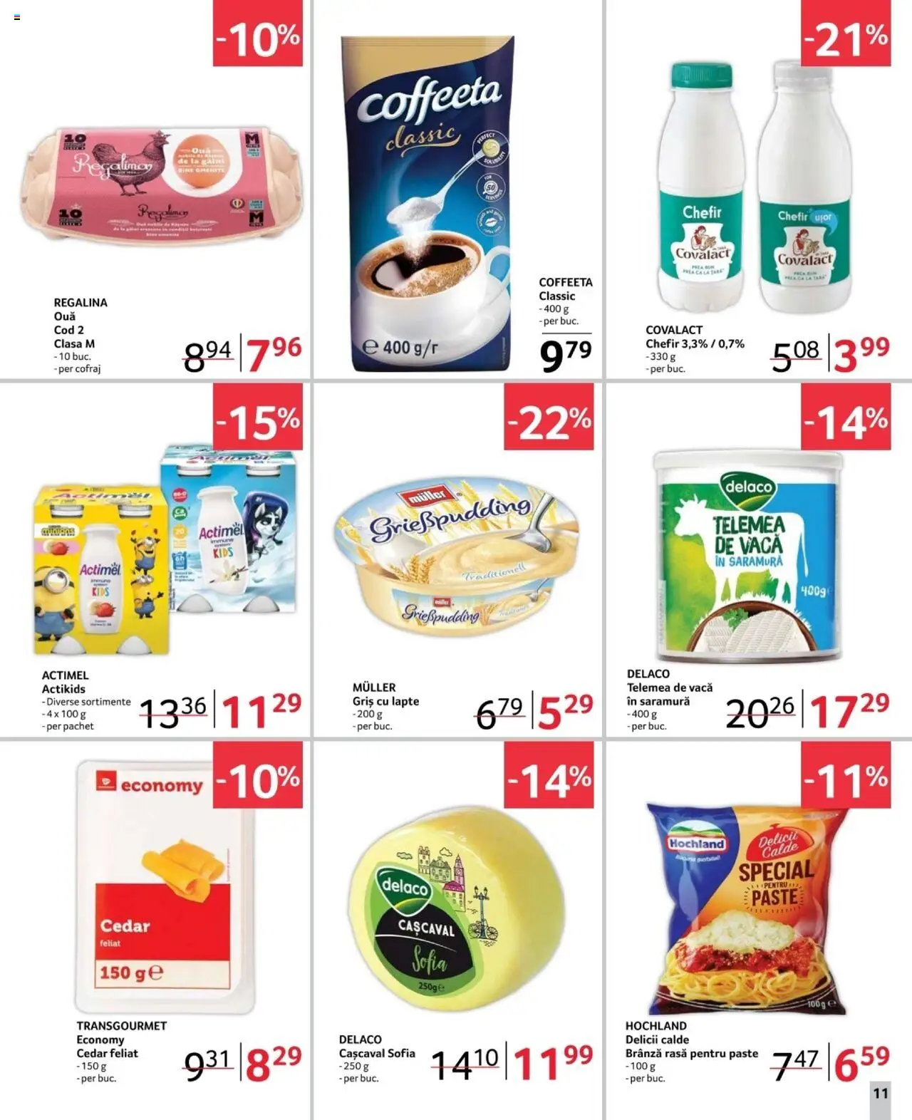 Catalog Selgros 21 Februarie - 6 Martie 2025 | Pagina 11 | Produse: Cașcaval, Lapte, Brânză, Paste