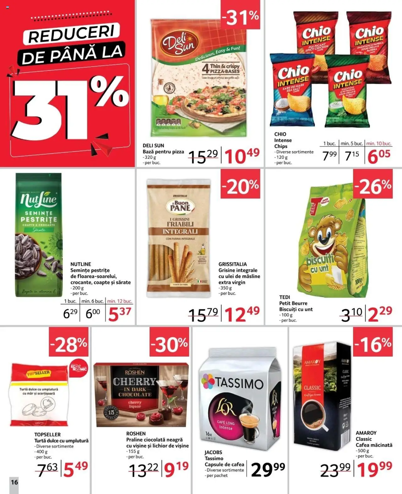 Catalog Selgros 21 Februarie - 6 Martie 2025 | Pagina 16 | Produse: Lichior, Köpek çiti, Pizza, Sare
