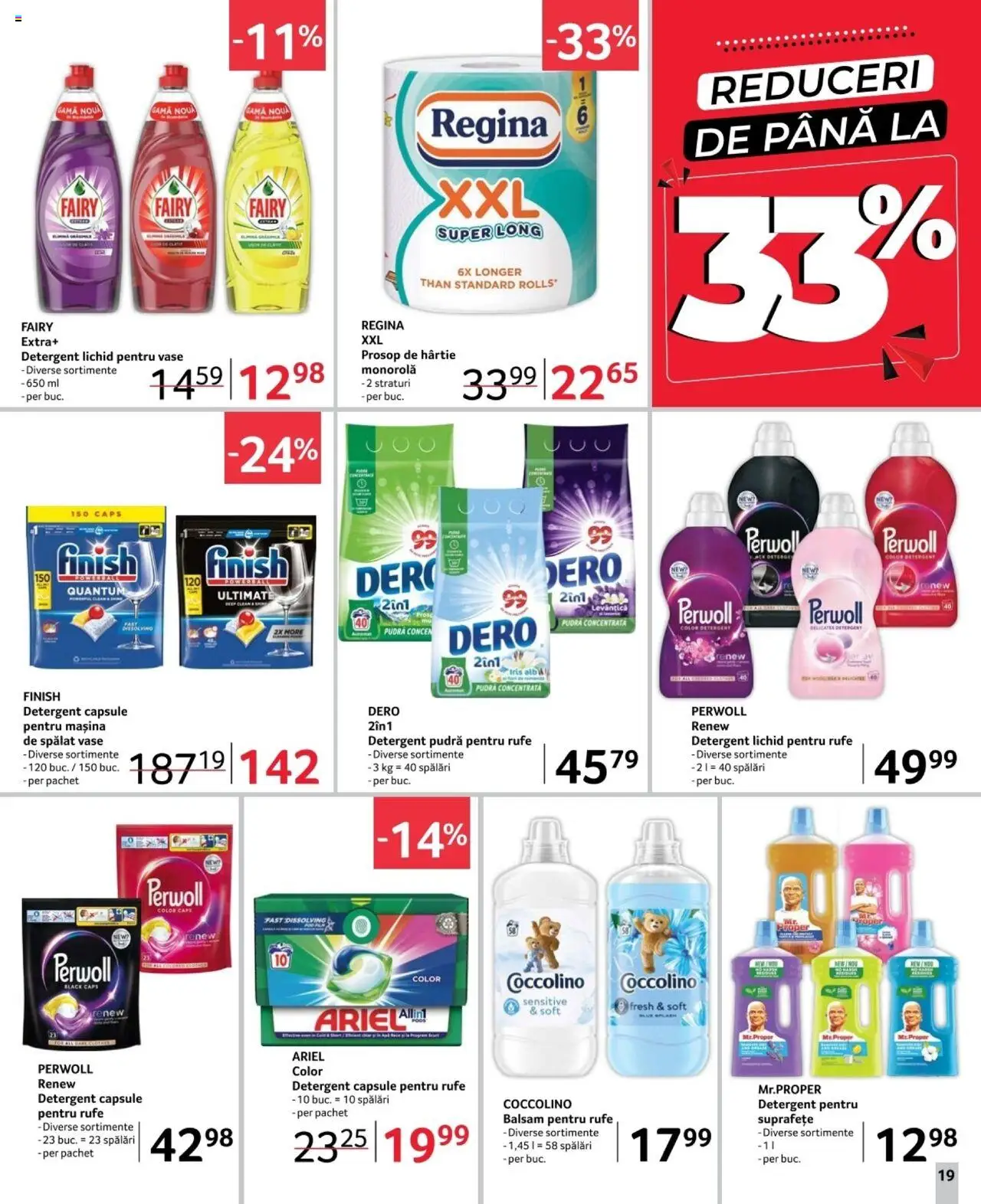 Catalog Selgros 21 Februarie - 6 Martie 2025 | Pagina 19 | Produse: Pudră, Balsam, Detergent, Apă
