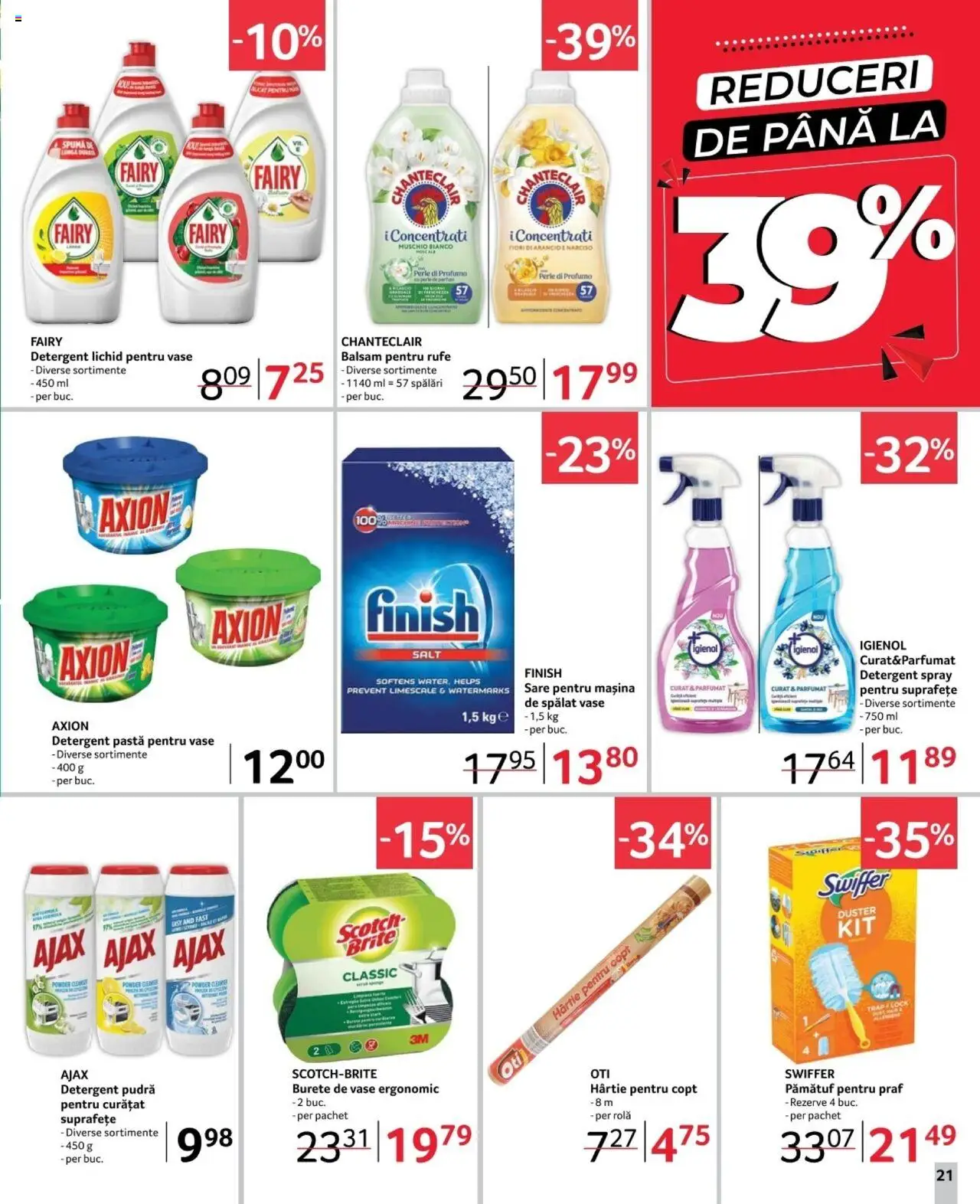 Catalog Selgros 21 Februarie - 6 Martie 2025 | Pagina 21 | Produse: Akrilik boya, Burete, Yorgan, Sare
