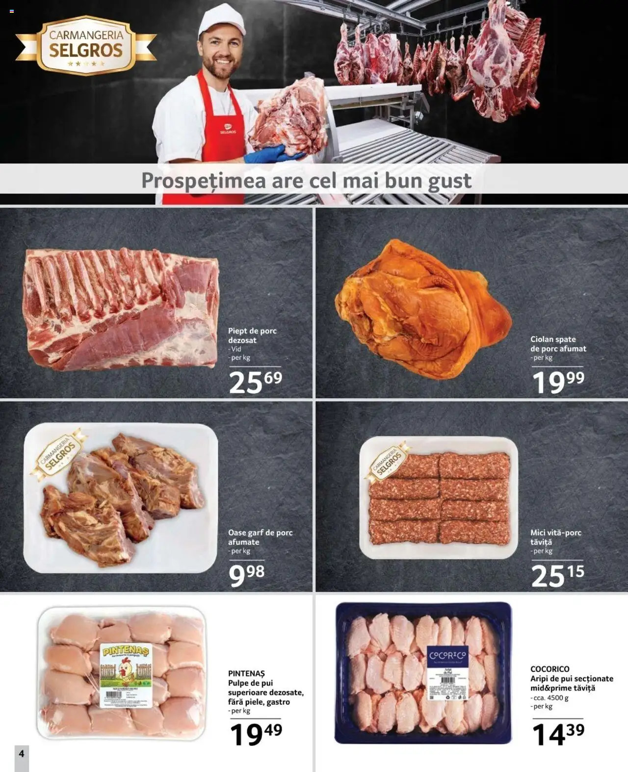 Catalog Selgros 21 Februarie - 6 Martie 2025 | Pagina 4 | Produse: Mici