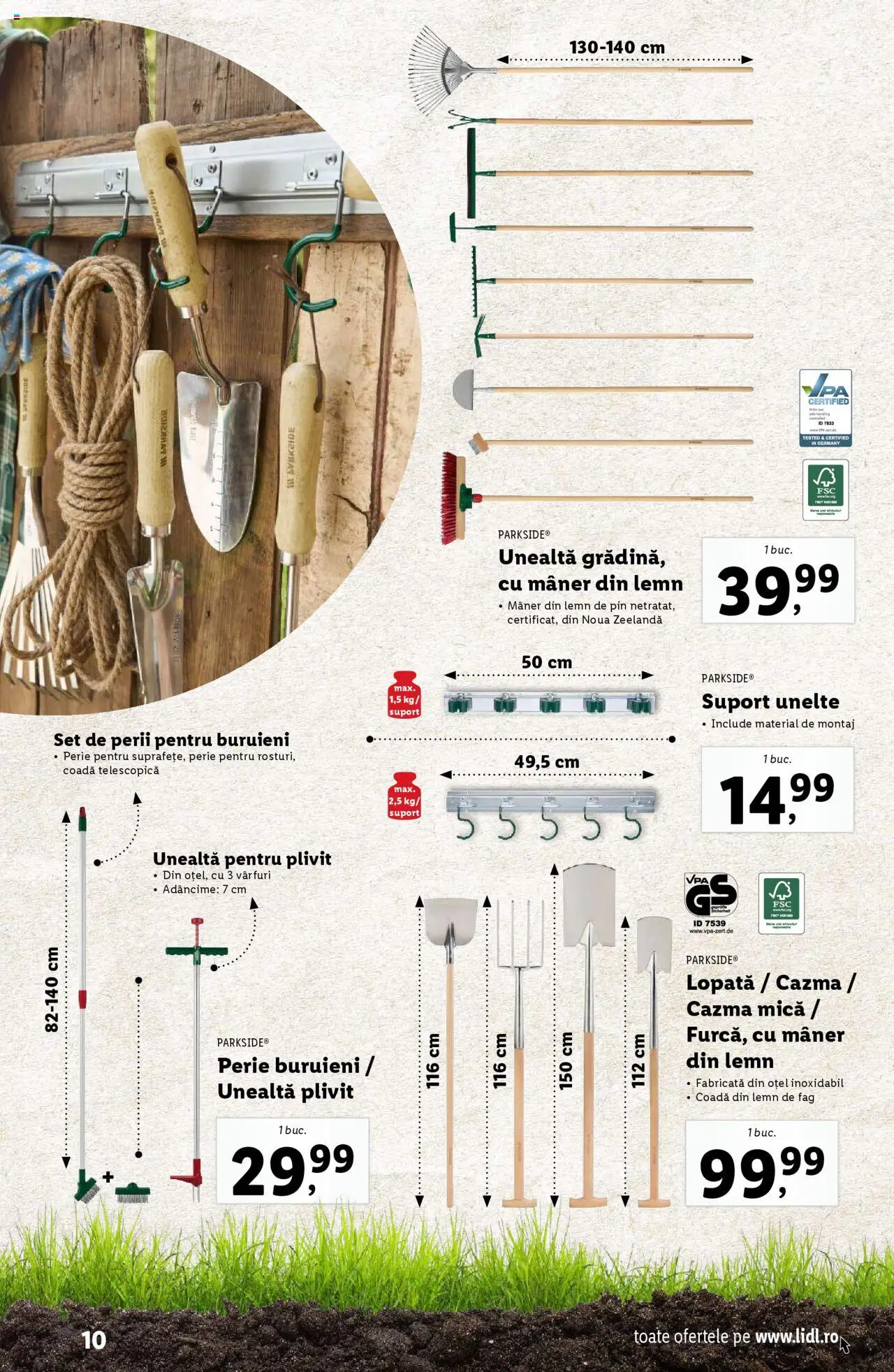 Catalog LIDL 24 Februarie - 13 Aprilie 2025 | Pagina 10 | Produse: Mâner, Perie