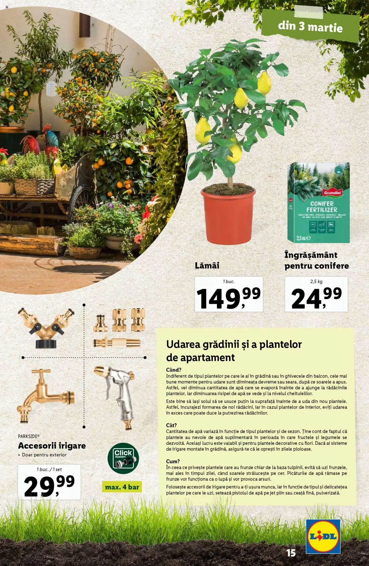 Catalog LIDL 24 Februarie - 13 Aprilie 2025 | Pagina 15 | Produse: Apă