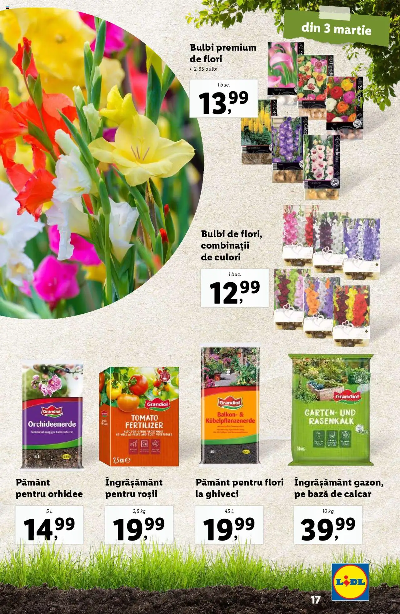 Catalog LIDL 24 Februarie - 13 Aprilie 2025 | Pagina 17 | Produse: Pământ pentru flori, Orhidee, Ghiveci, Roșii