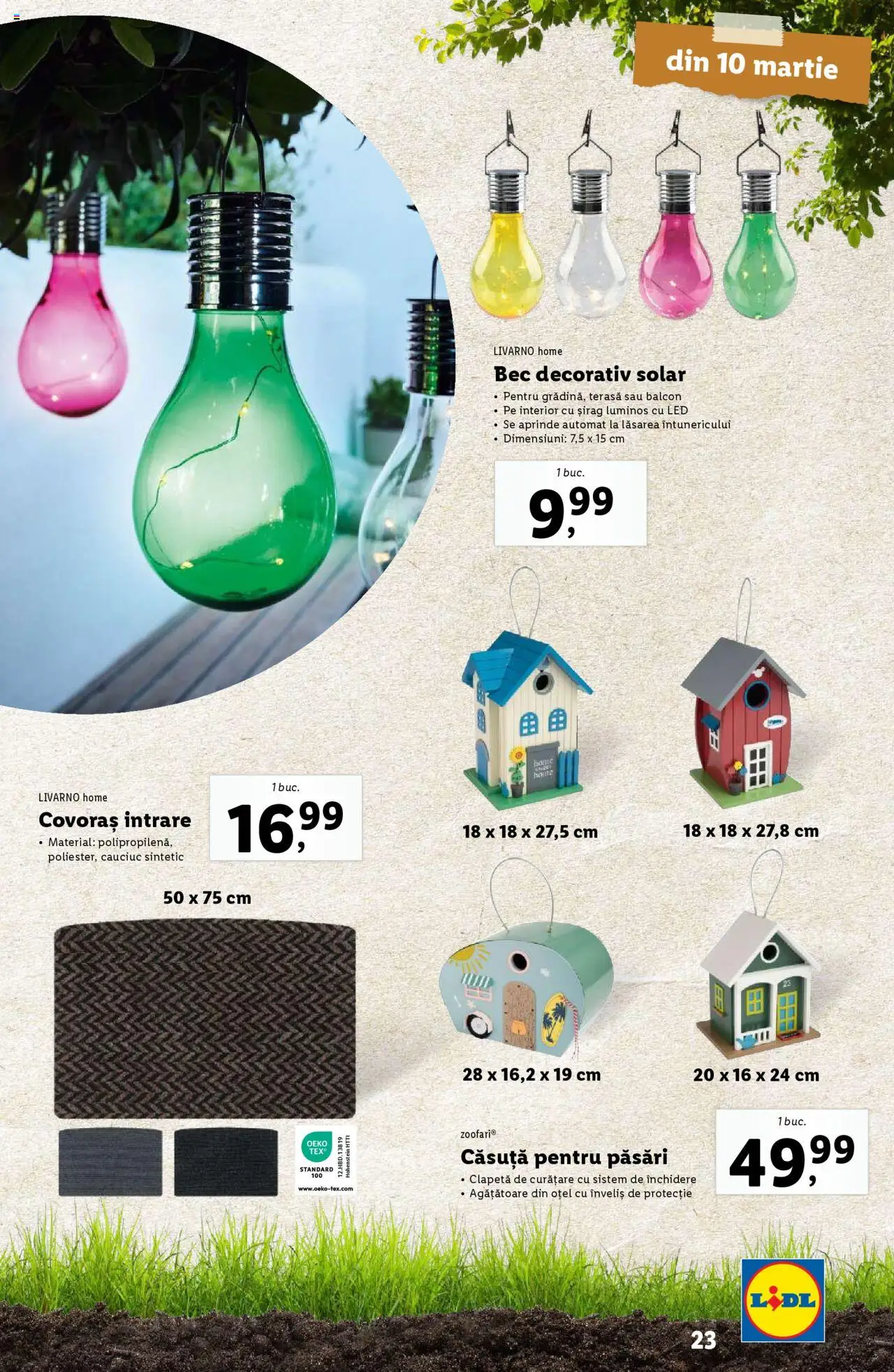 Catalog LIDL 24 Februarie - 13 Aprilie 2025 | Pagina 23 | Produse: Bec, Babak, Bisiklet Aparatları