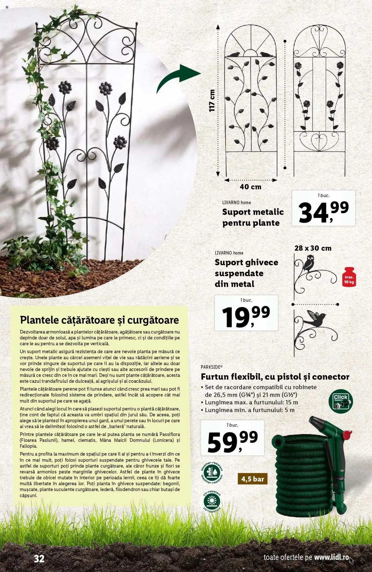 Catalog LIDL 24 Februarie - 13 Aprilie 2025 | Pagina 32 | Produse: Tavuk suyu, Conector, Pește, Apă