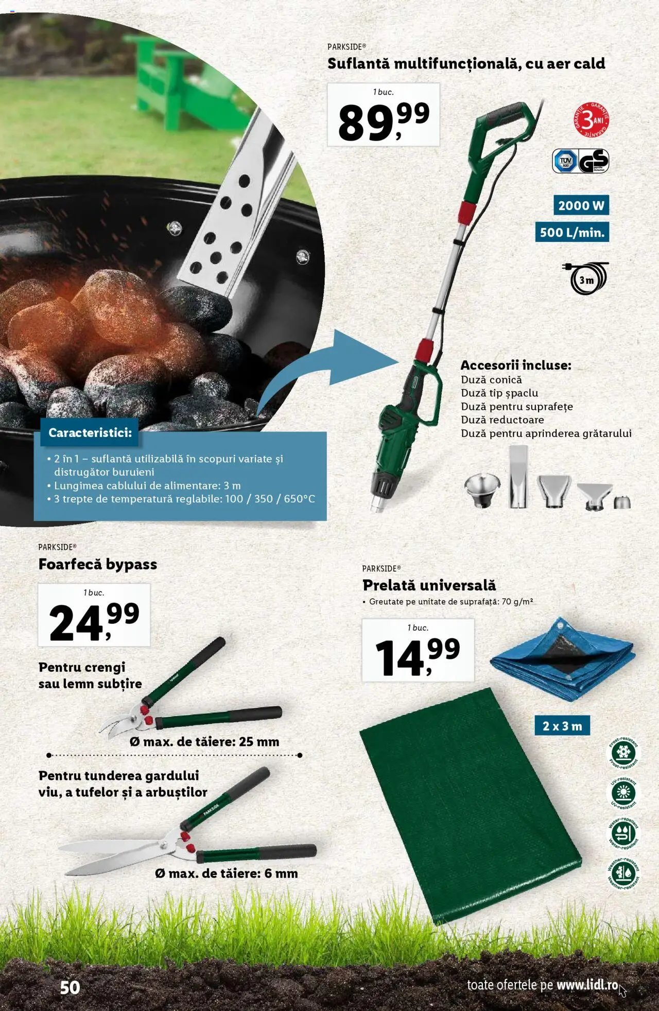Catalog LIDL 24 Februarie - 13 Aprilie 2025 | Pagina 50 | Produse: Suflantă