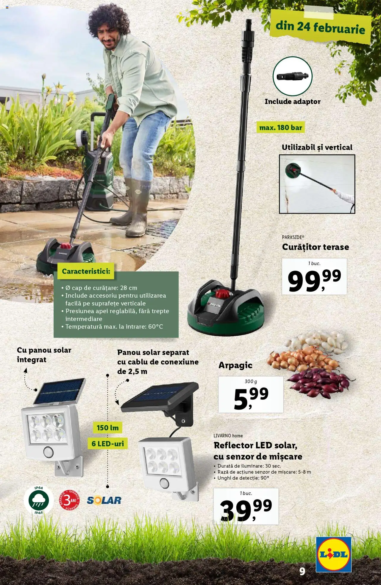 Catalog LIDL 24 Februarie - 13 Aprilie 2025 | Pagina 9 | Produse: Cablu, Adaptor, T cetveli, Panou solar