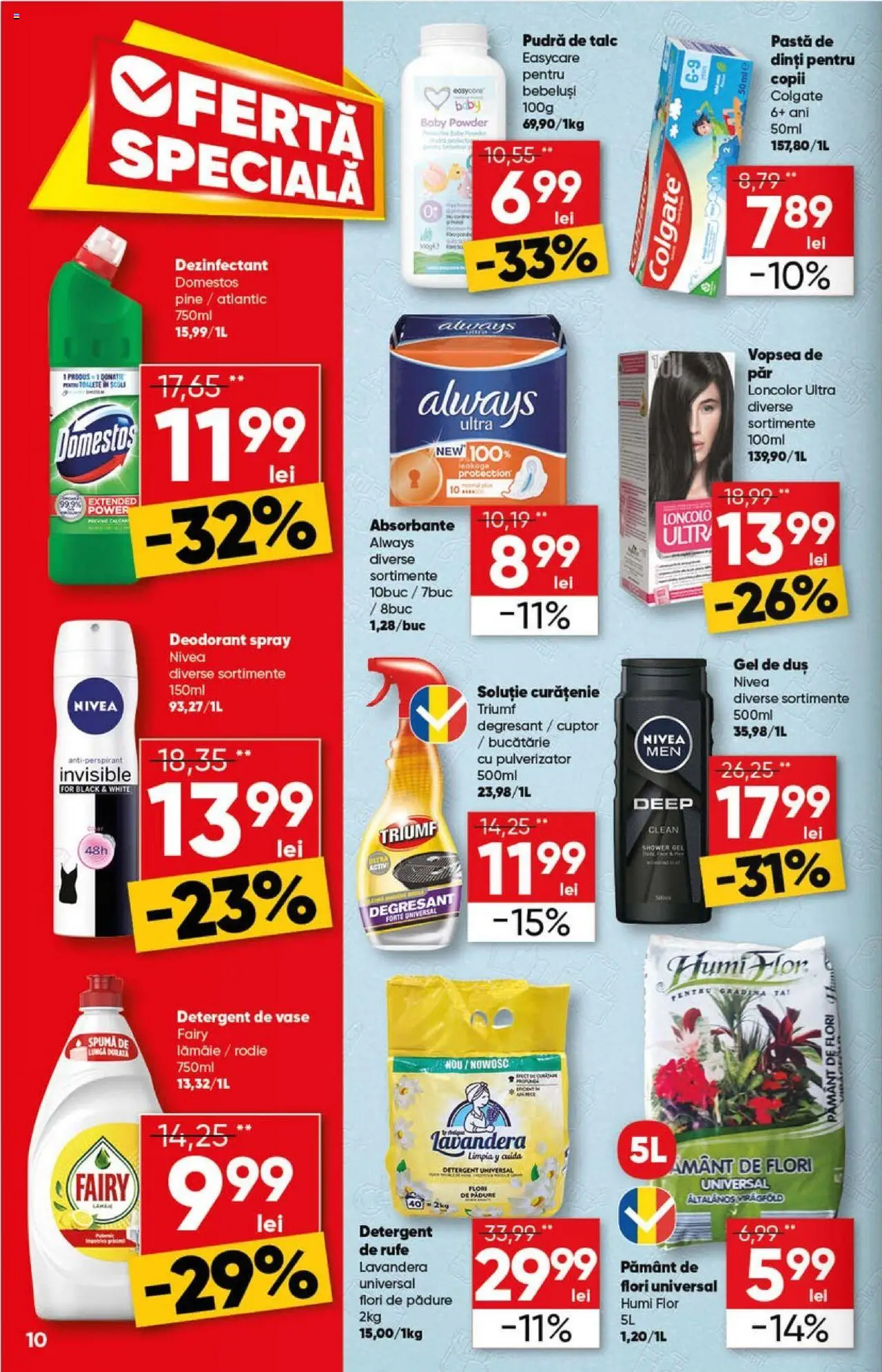 Catalog Profi 19 Februarie - 4 Martie 2025 | Pagina 10 | Produse: Detergent de vase, Cuptor, Pudră, Antiperspirant