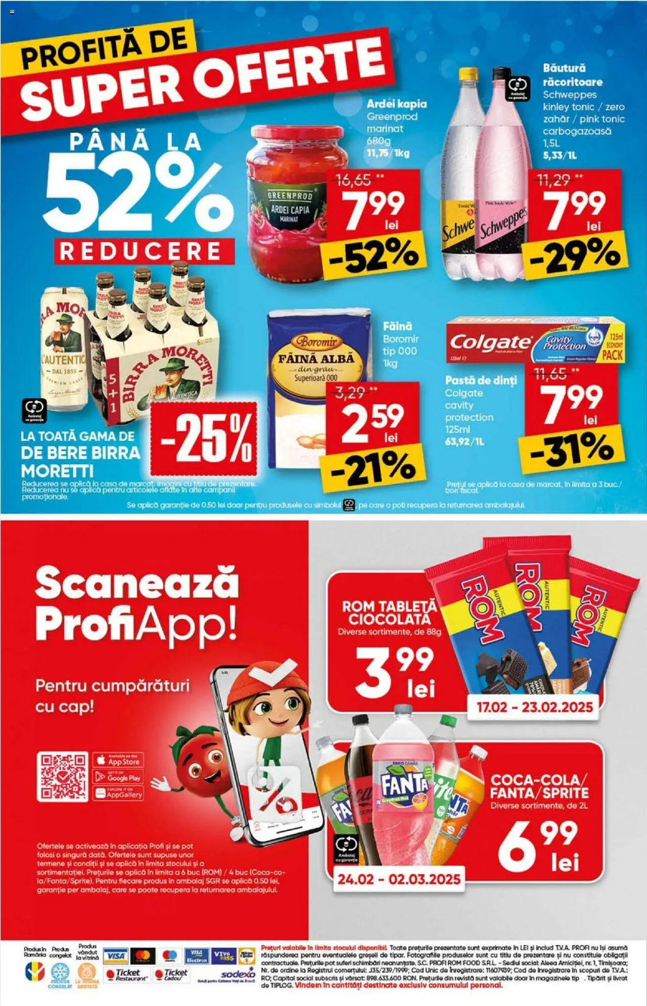 Catalog Profi 19 Februarie - 4 Martie 2025 | Pagina 12 | Produse: Tabletă, Konuşturucu Kuş Yemleri, Făină, Pastă de dinți