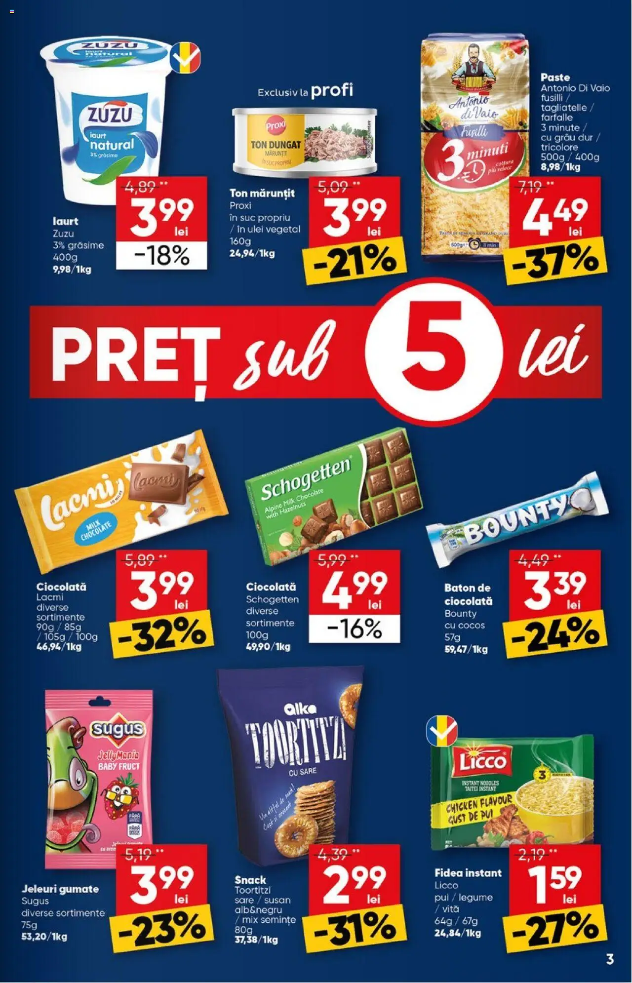 Catalog Profi 19 Februarie - 4 Martie 2025 | Pagina 3 | Produse: Suc, Noodles, Legume, Jeleuri