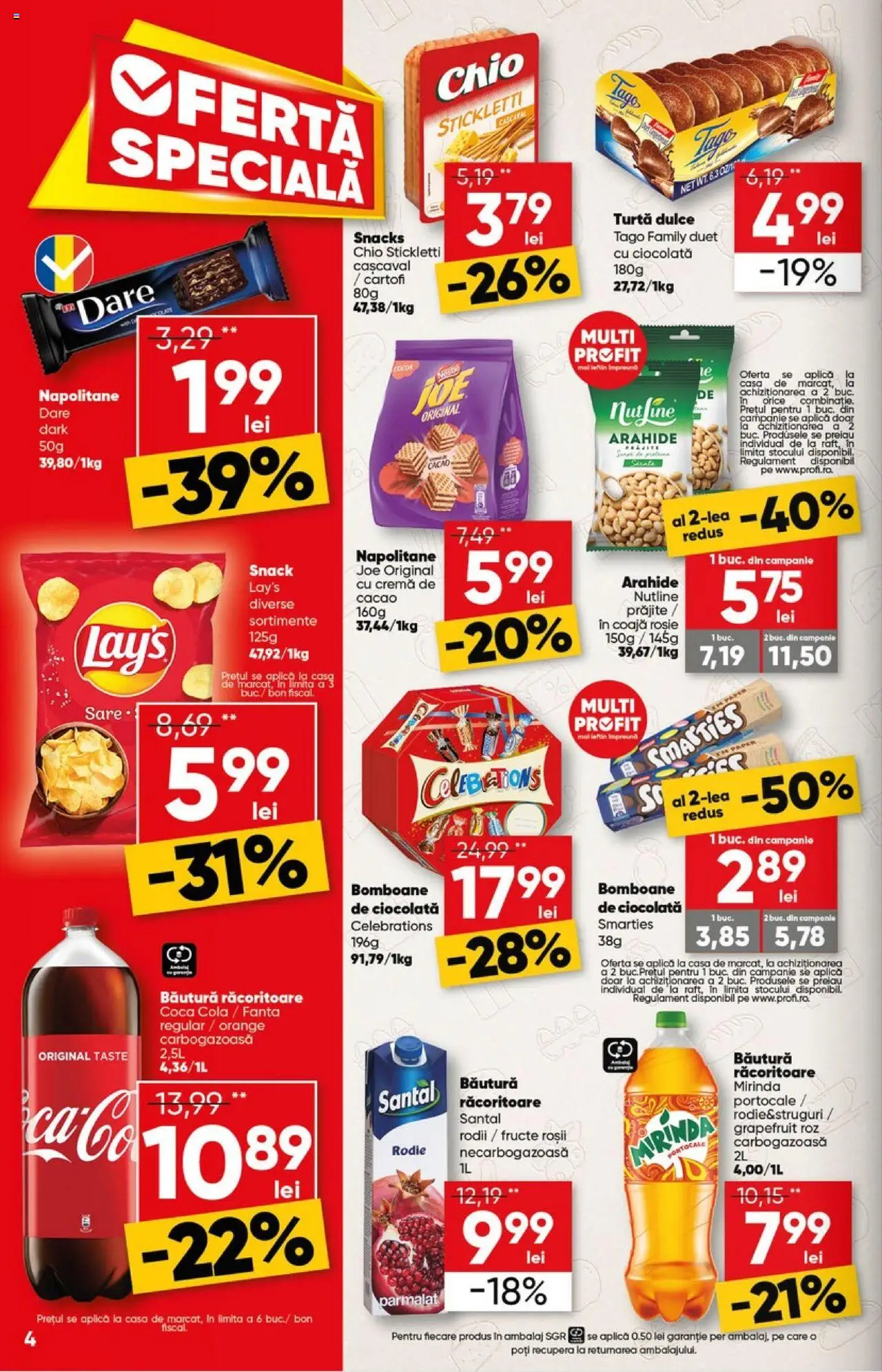 Catalog Profi 19 Februarie - 4 Martie 2025 | Pagina 4 | Produse: Cașcaval, Cremă, Turtă dulce, Sare