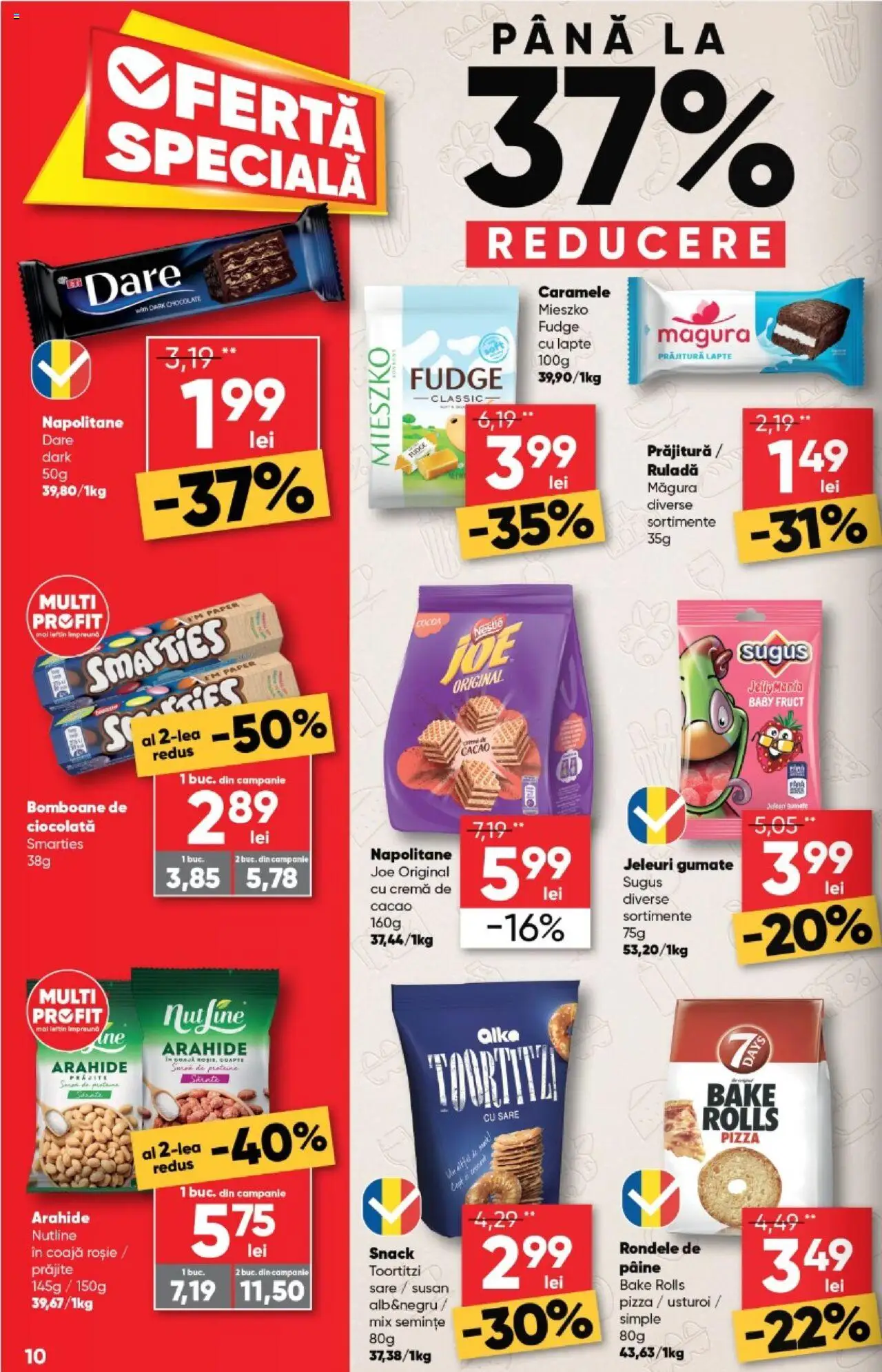 Catalog Profi 19 Februarie - 4 Martie 2025 | Pagina 10 | Produse: Pâine, Cacao, Caramele, Usturoi