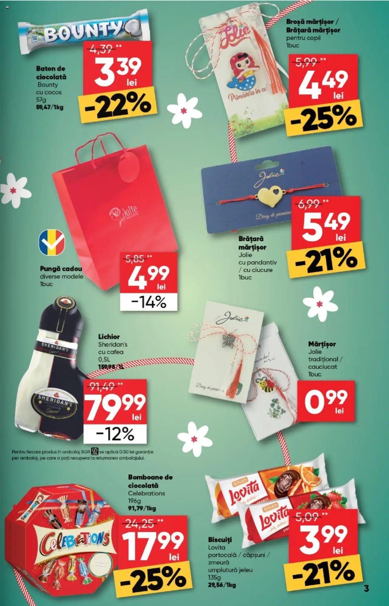 Catalog Profi 19 Februarie - 4 Martie 2025 | Pagina 3 | Produse: Zmeură, Broșă, Ciocolată, Bomboane