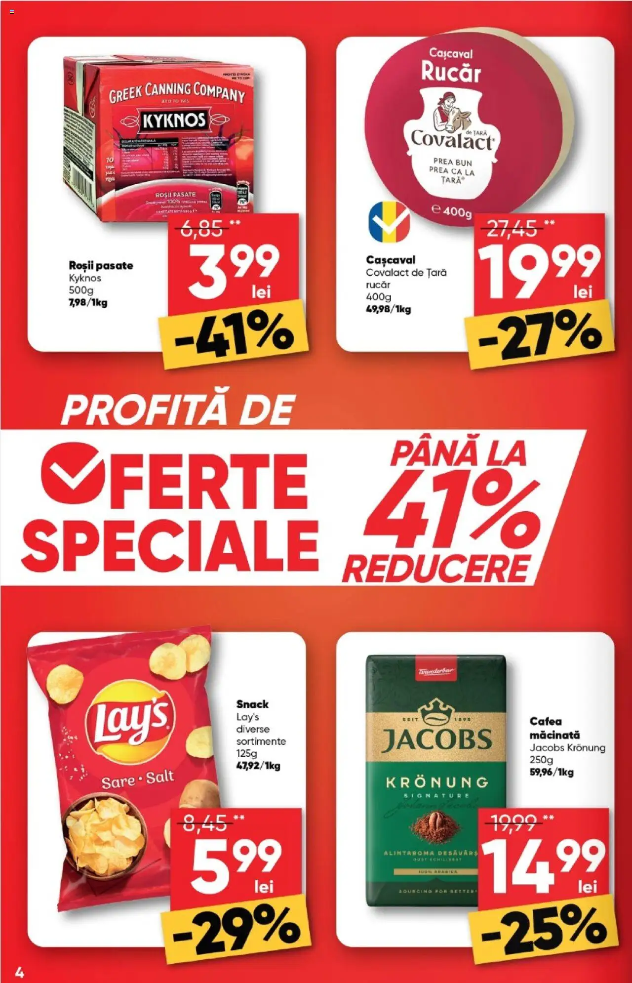 Catalog Profi 19 Februarie - 4 Martie 2025 | Pagina 4 | Produse: Köpek çiti, Cafea, Roșii, Sare