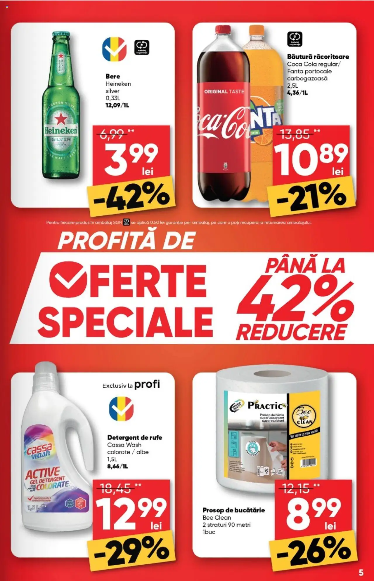Catalog Profi 19 Februarie - 4 Martie 2025 | Pagina 5 | Produse: Pomelo, Bere, Portocale, Detergent