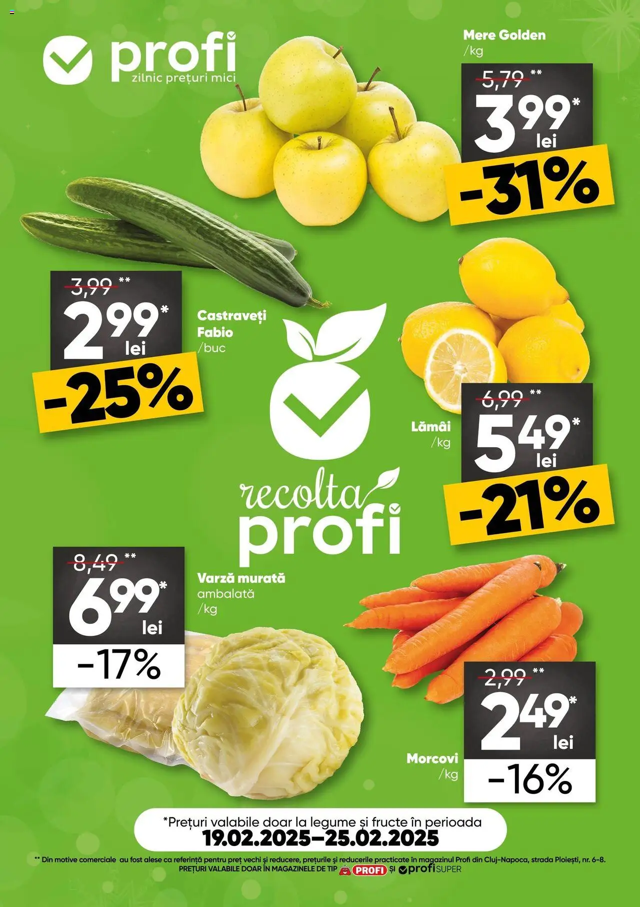 Catalog Profi 19 - 25 Februarie 2025 | Pagina 1 | Produse: Mere, Morcovi, Legume, Fructe